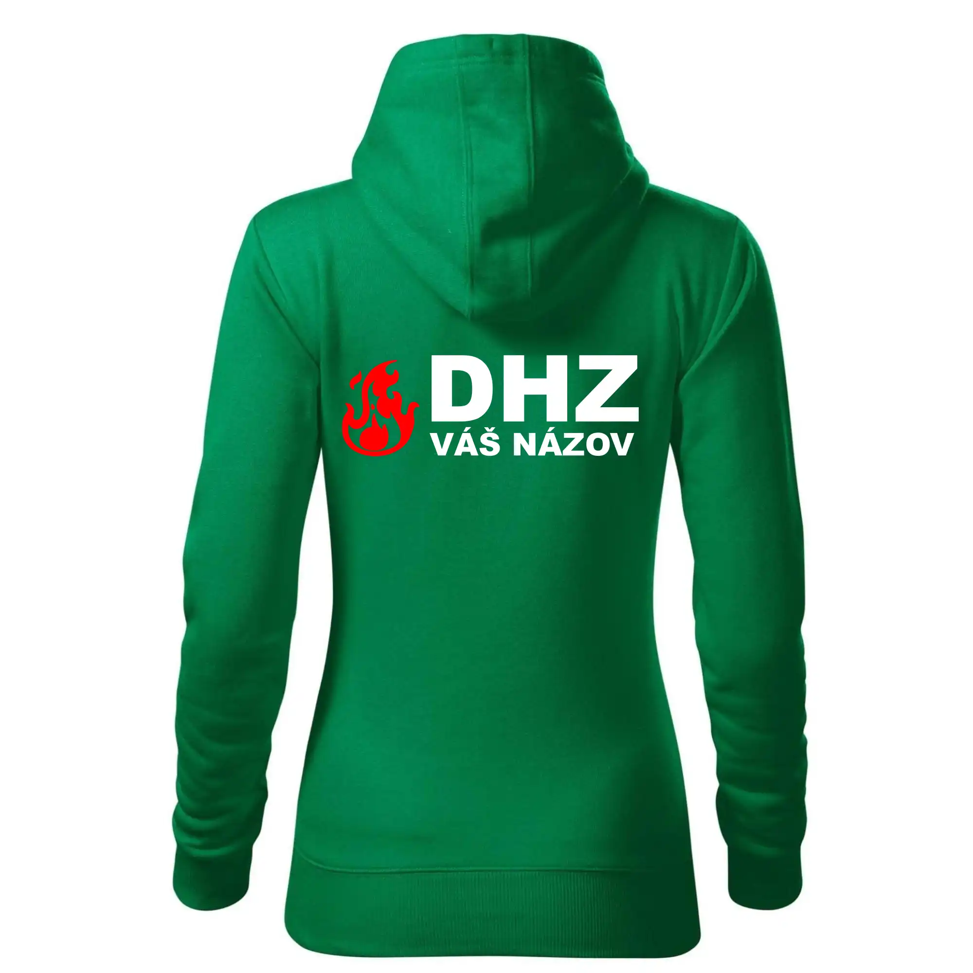 DHZ (oheň, názov sboru - vlastný nápis)