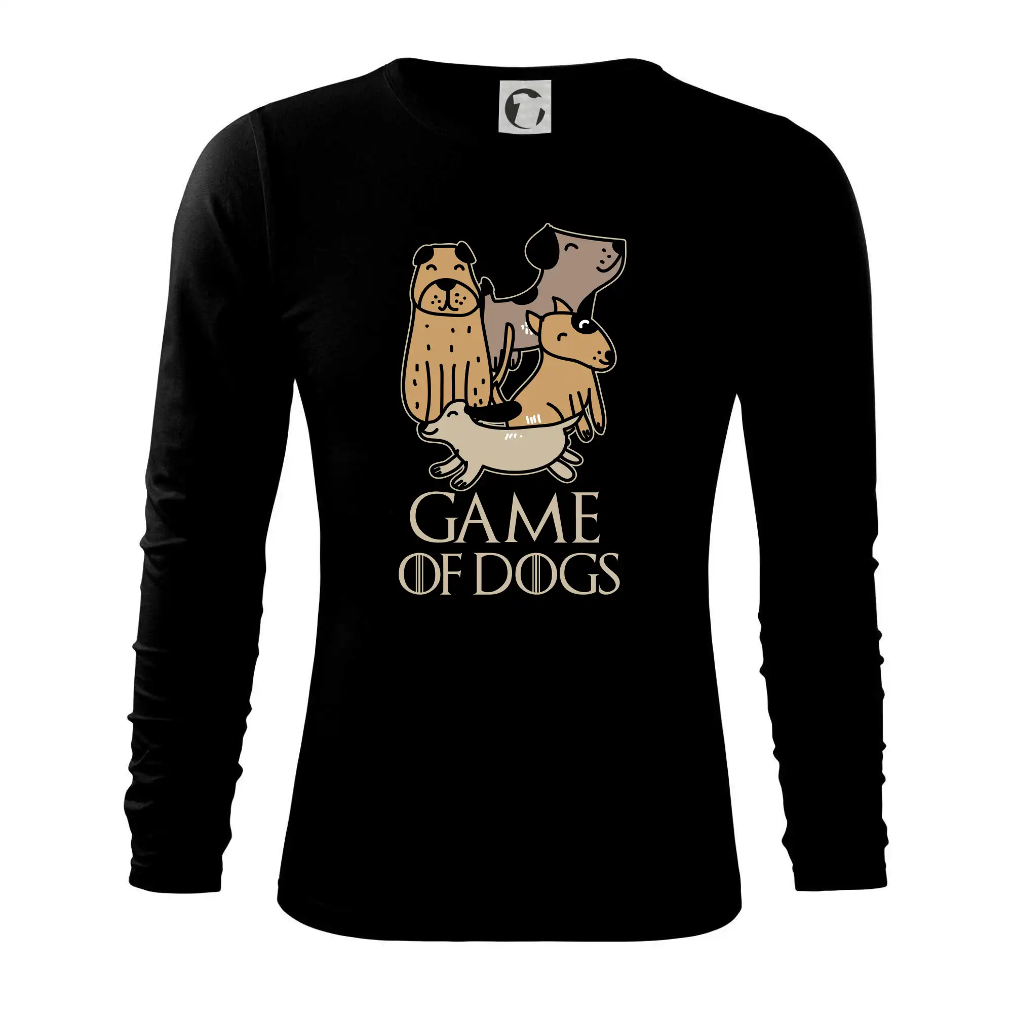 Ostatné psie plemená - Game of Dogs psi - Tričko s dlhým rukávom FIT-T long sleeve