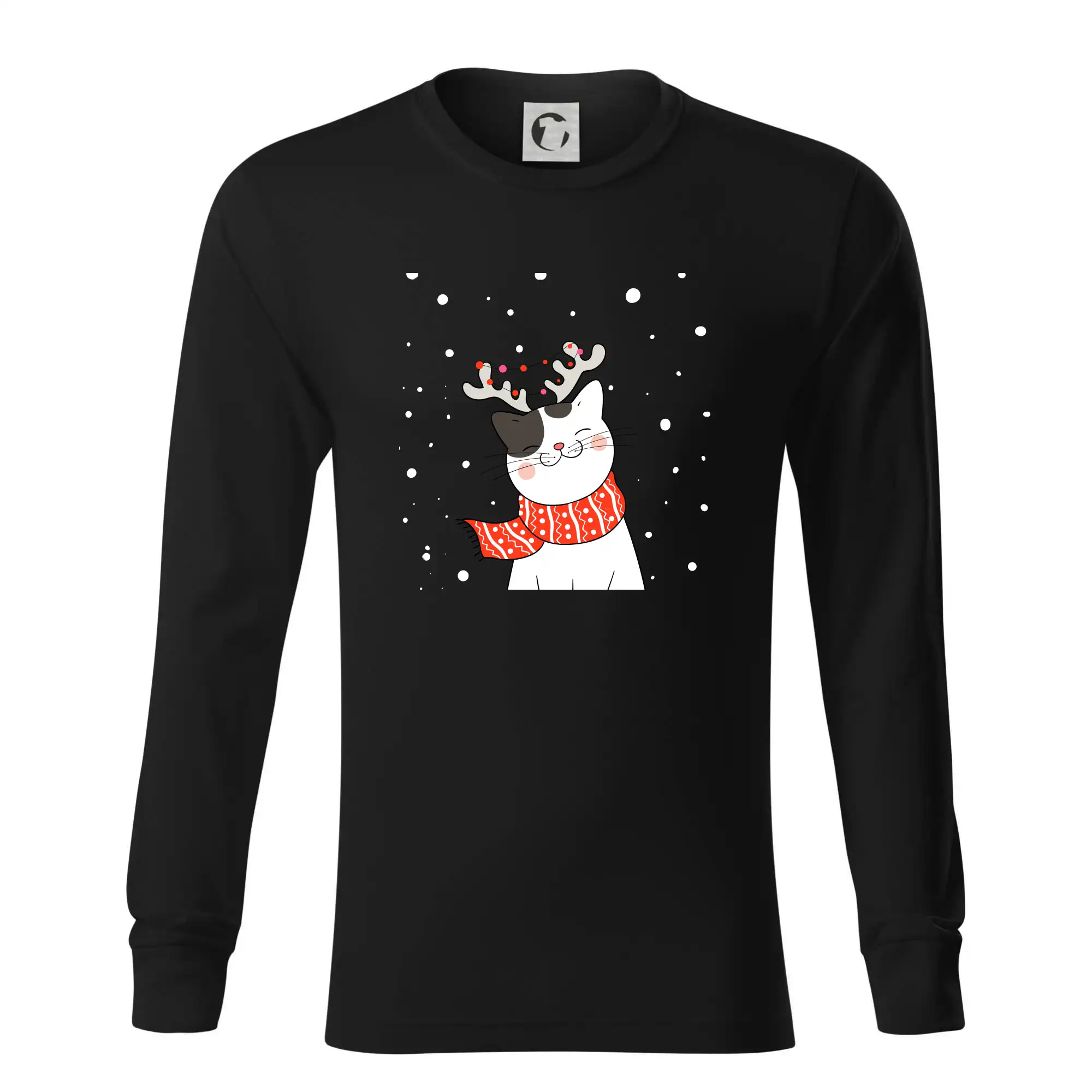 Kočka se sobími rohy