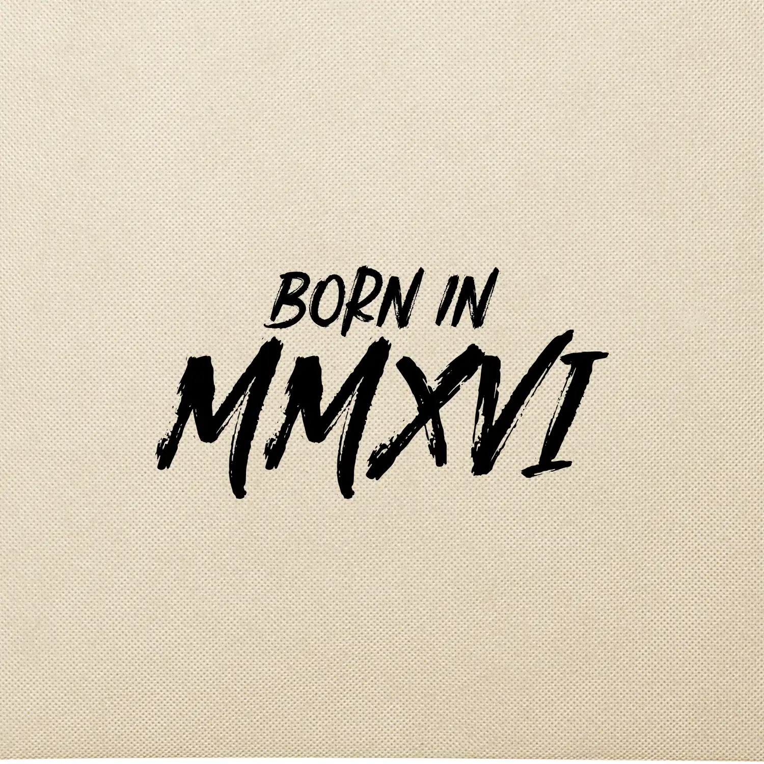 Born in - Římské číslo 2016