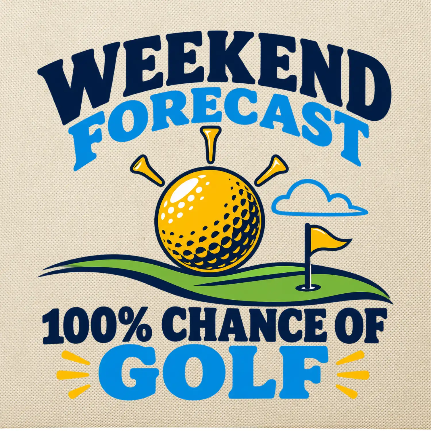 Weekend forecast golfové počasí