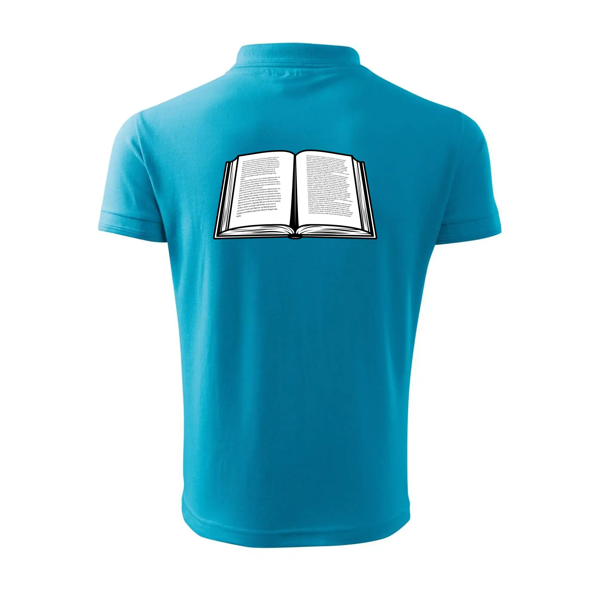 Kniha černobílá otevřená s textem