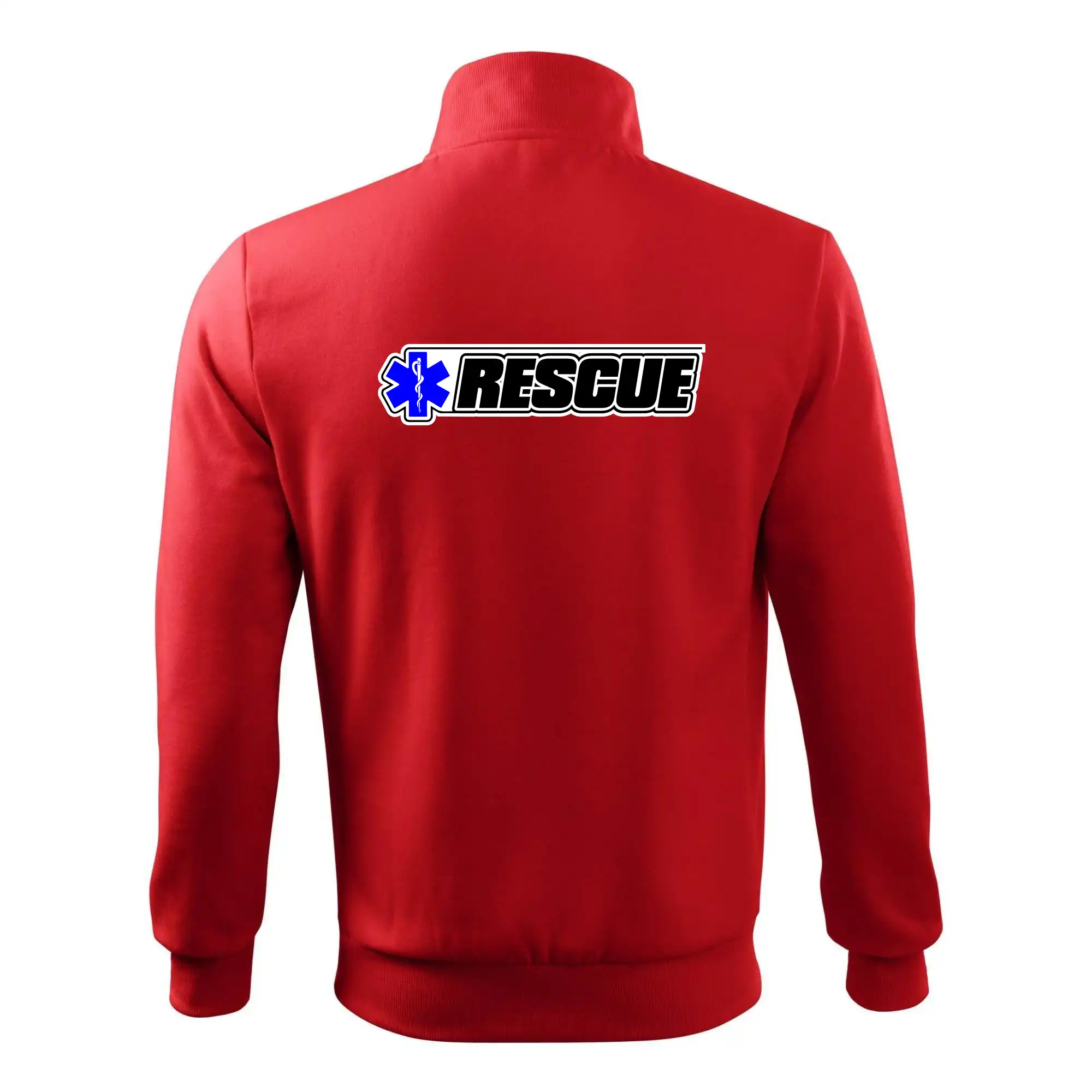Záchranář rescue kříž modrý