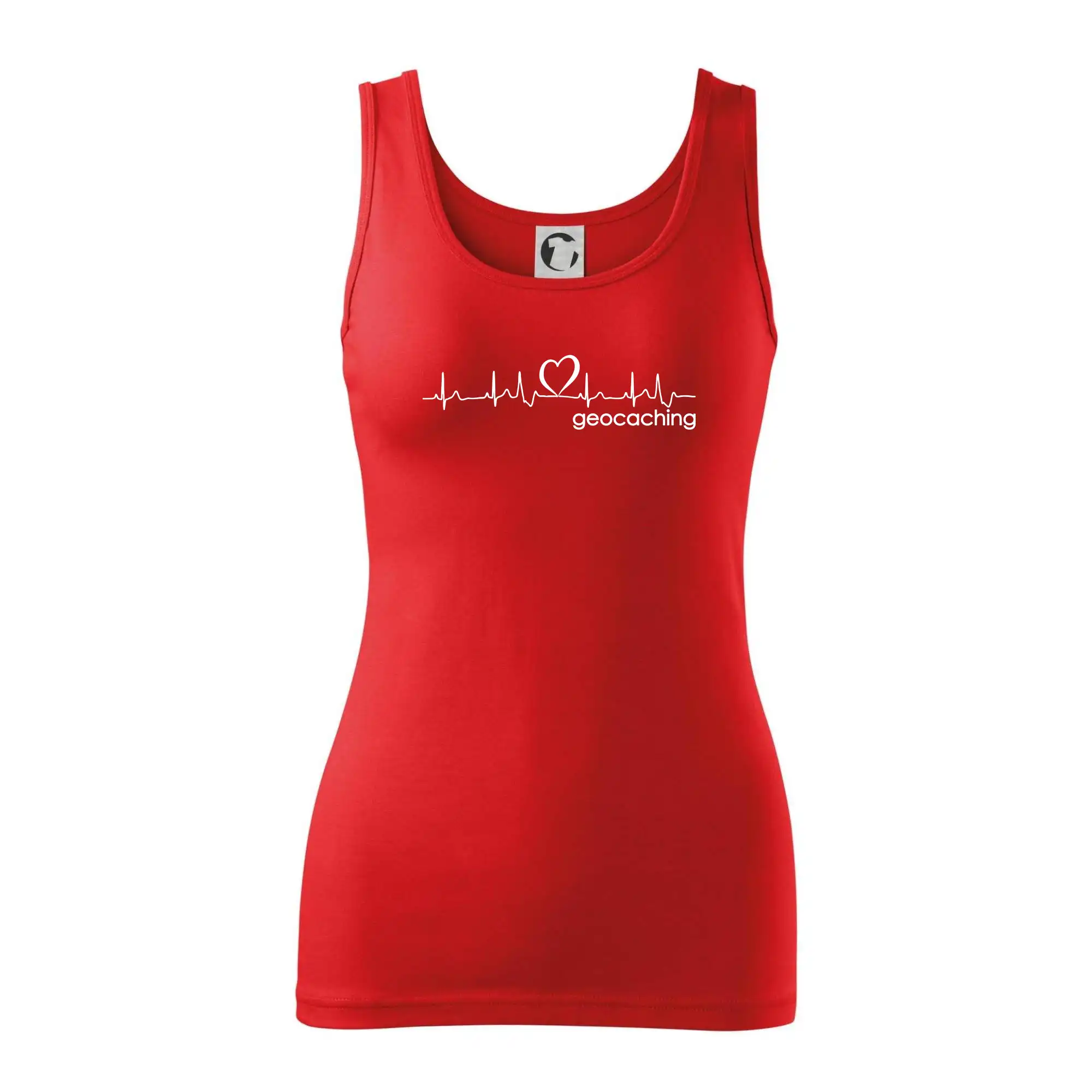 Moje srdce bije pro Geocaching -text