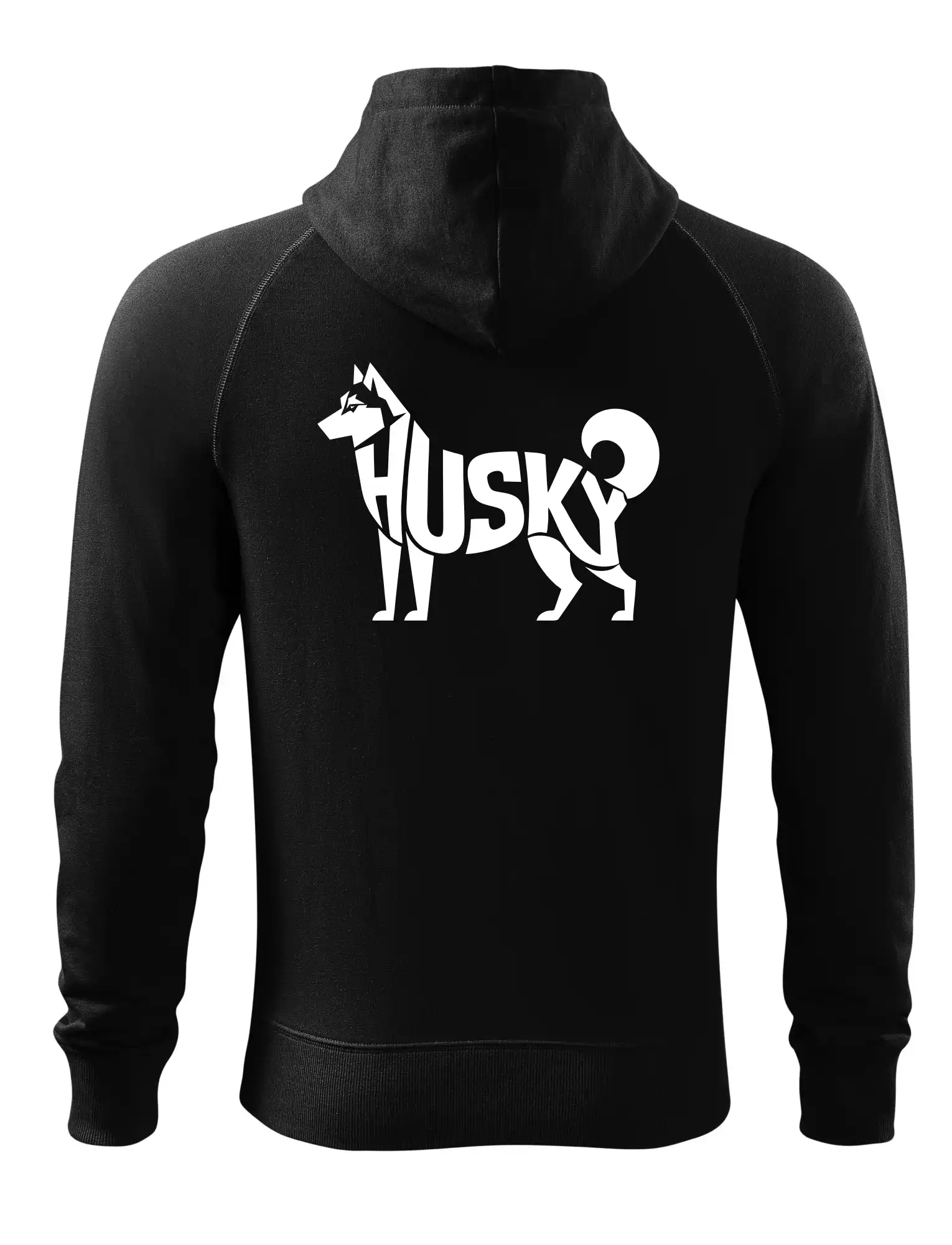 Husky nápis v těle