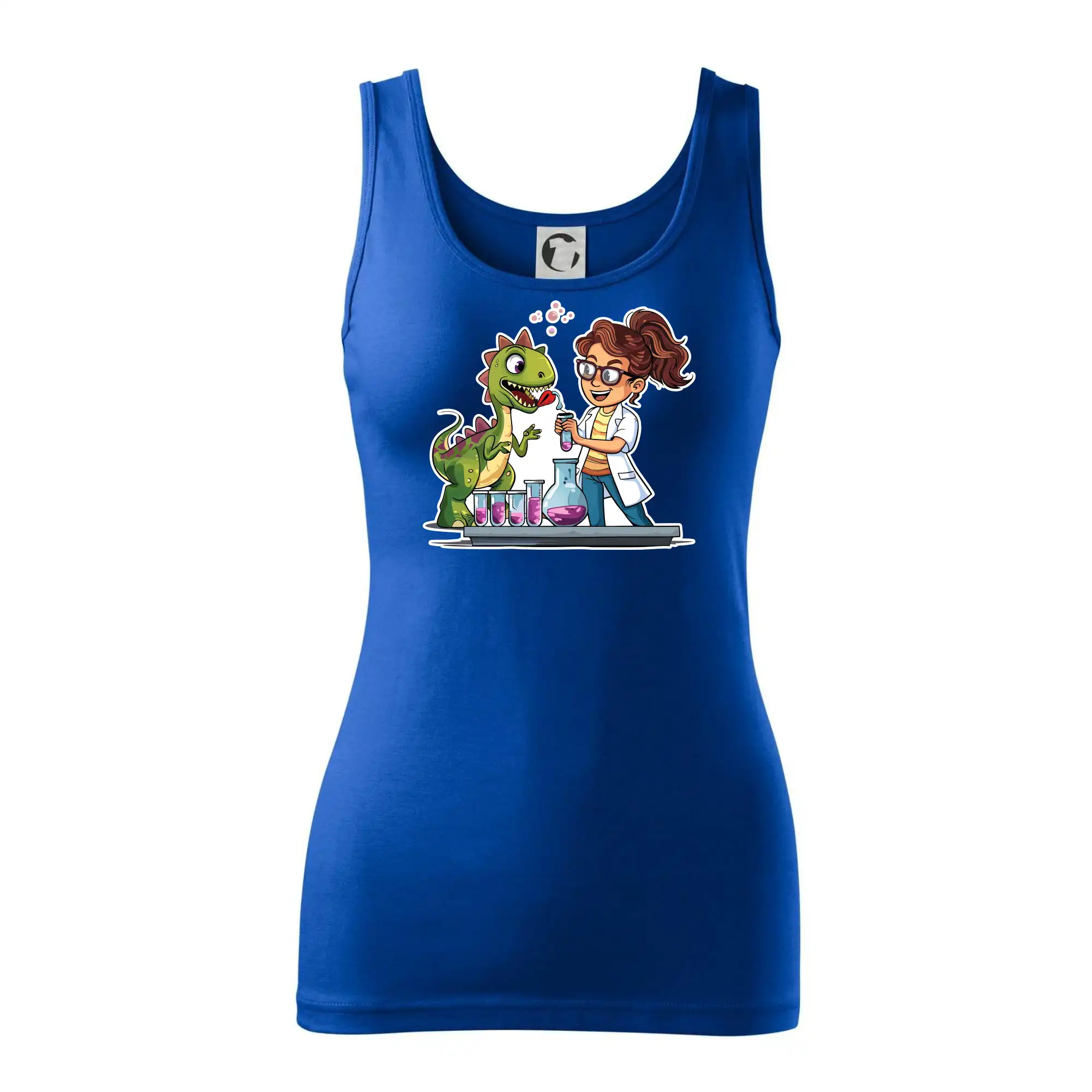 Chemik a dinosaurus - Holka