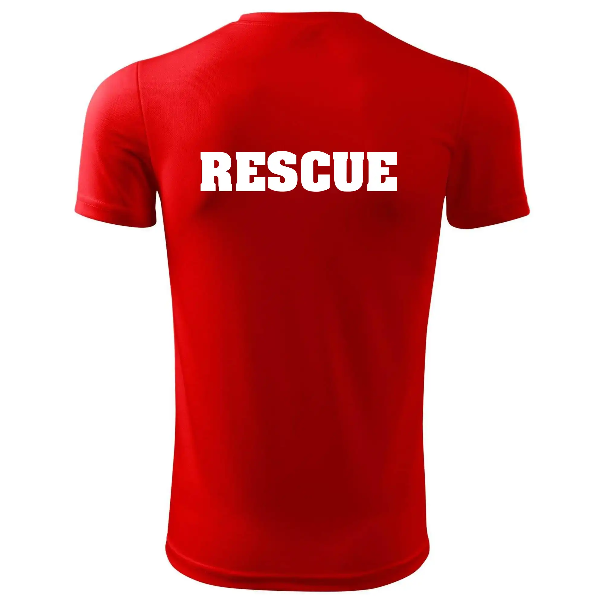 Rescue - Hviezda na prsníku + nápis na chrbte