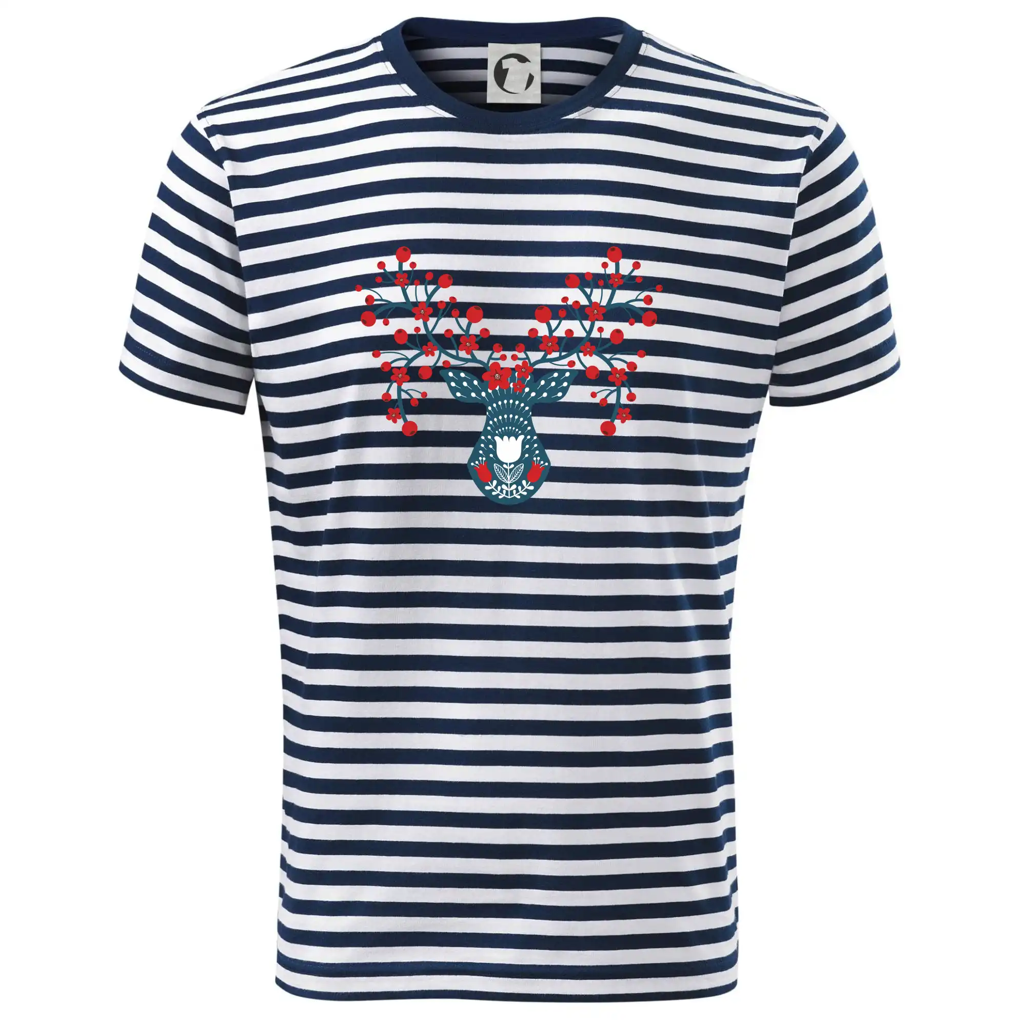 Folklór - Folklór - jeleň s červenými plodmi - Tričko na vodu