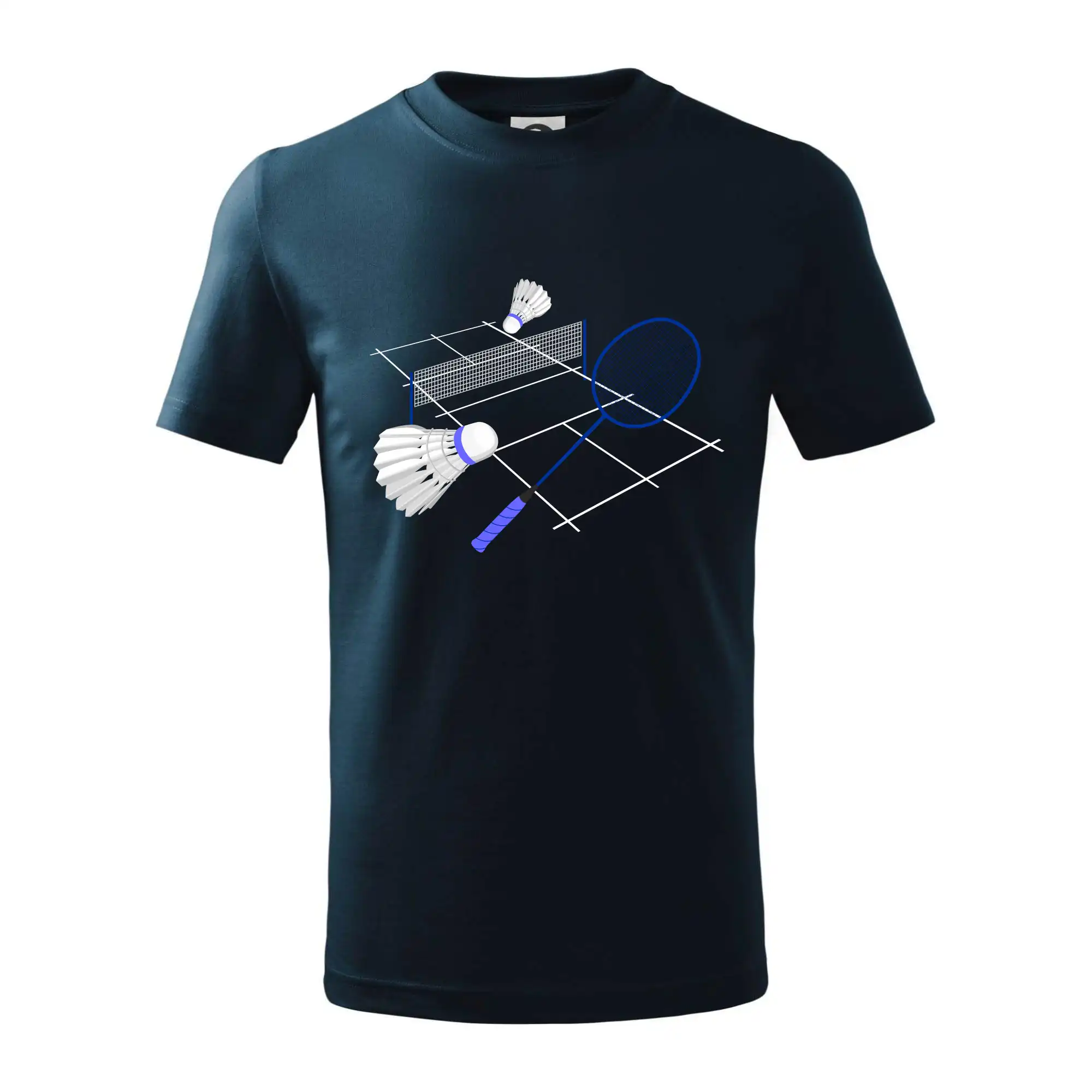 Tričká na bedminton - Bedminton - ihrisko - Tričko detské bavlnené