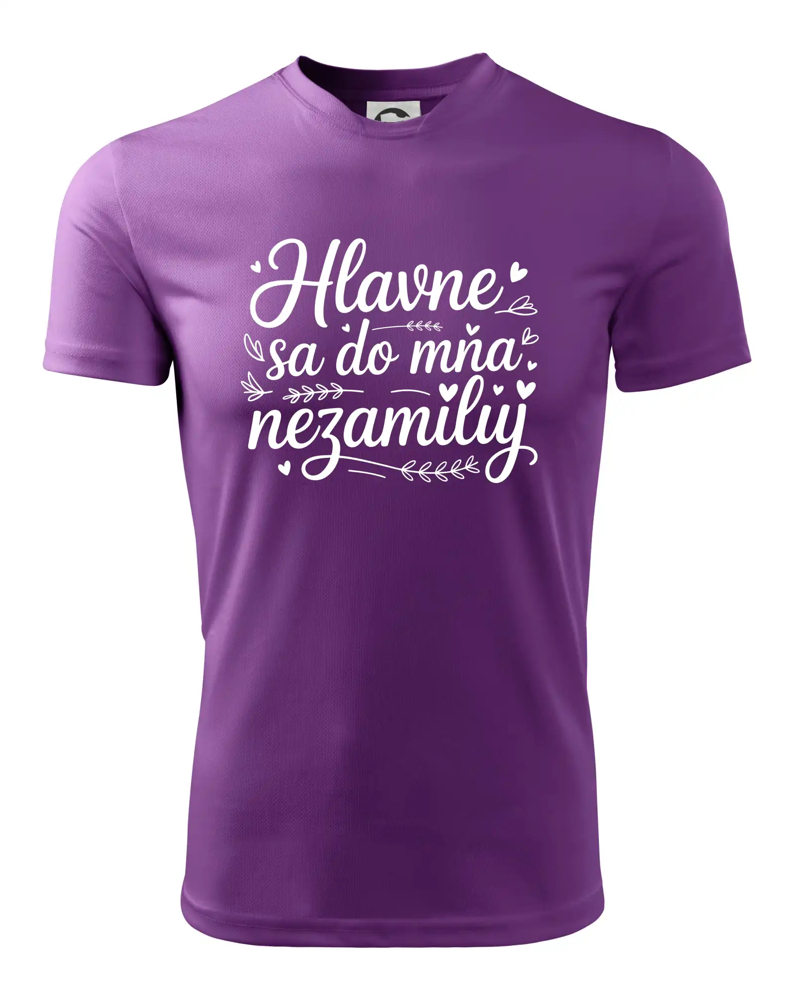 Hlavne sa do mňa nezamiluj - Pod sebou - Detské tričko športové