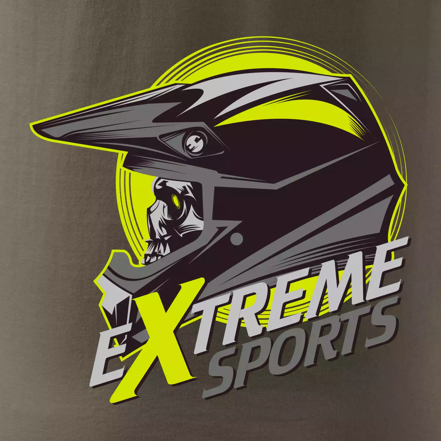 Motocross extreme sports helma