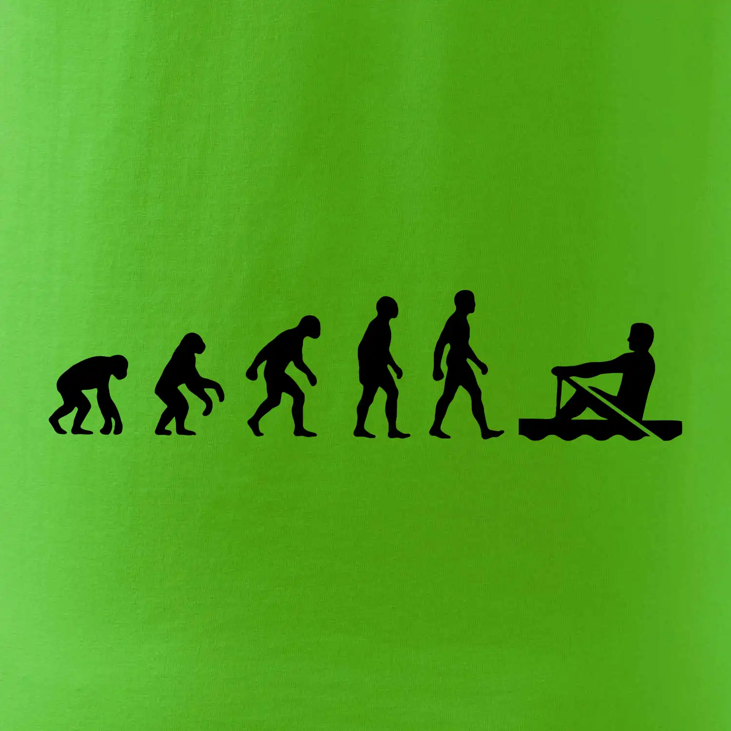 Evoluce veslování 1 človek