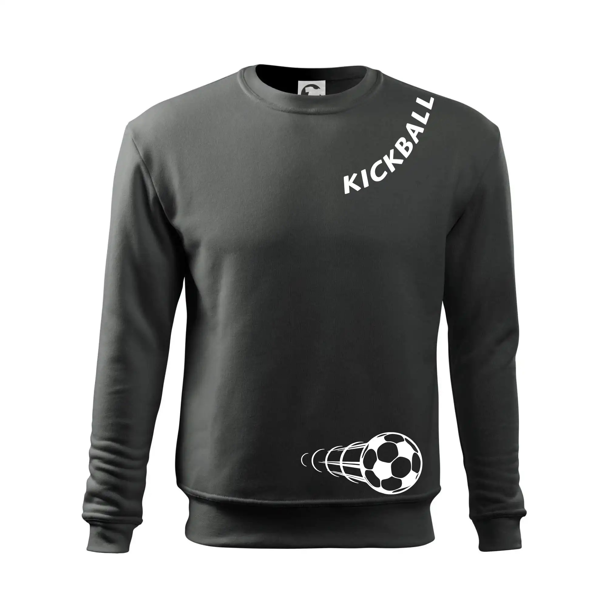 Kickball nápis šikmo