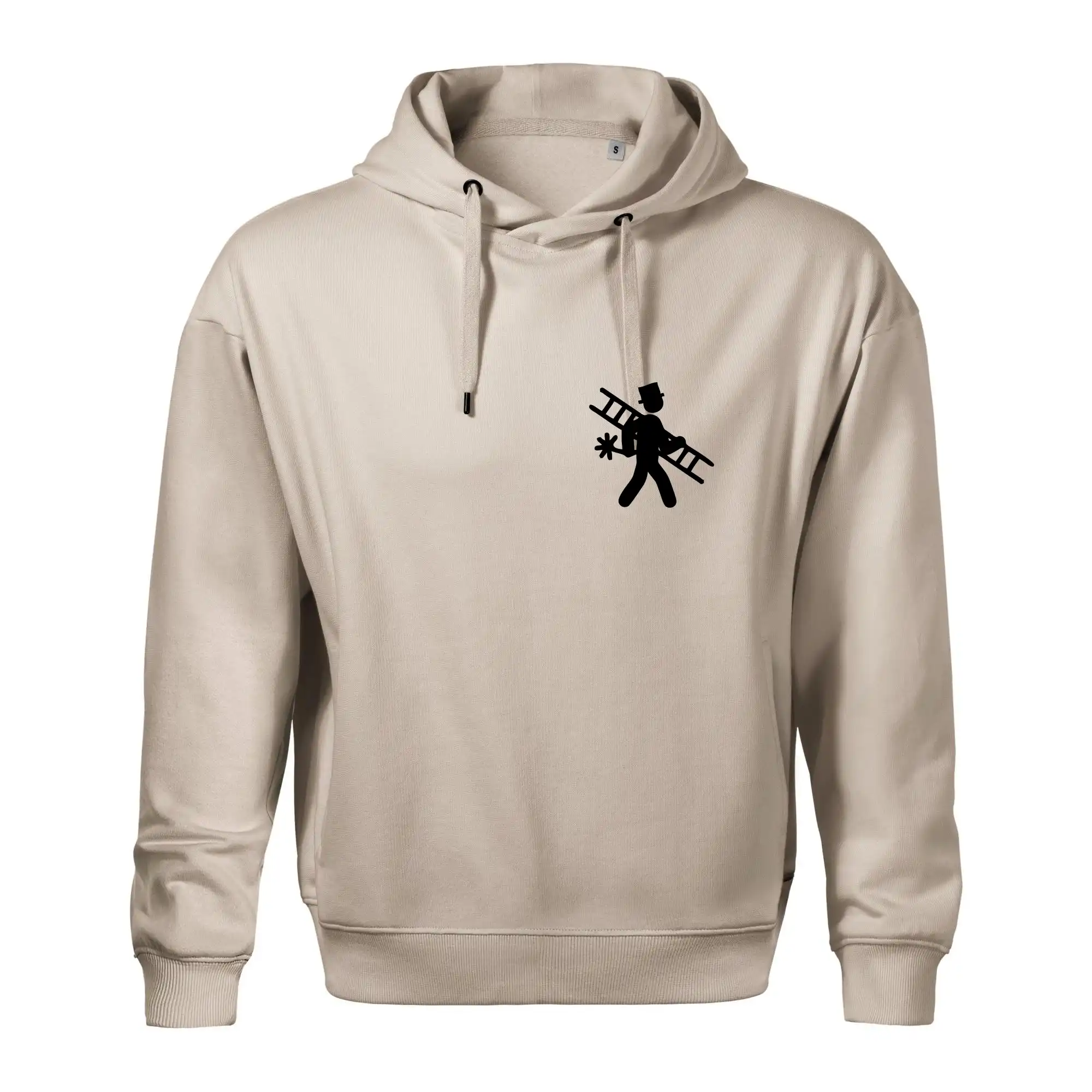 Kominík logo + nápis na zádech