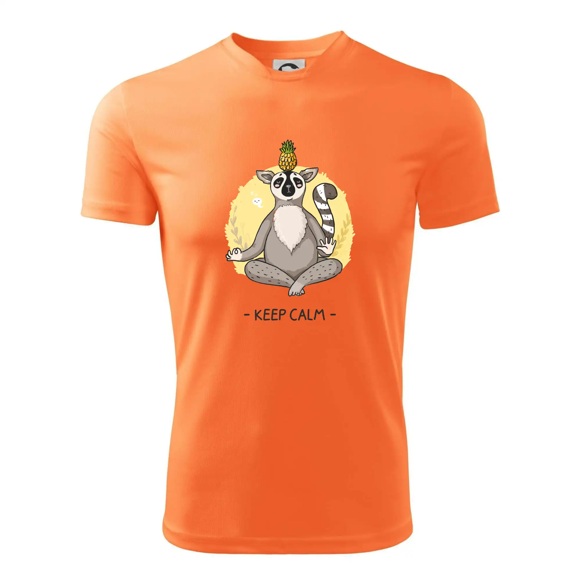 Yoga - keep calm kreslený