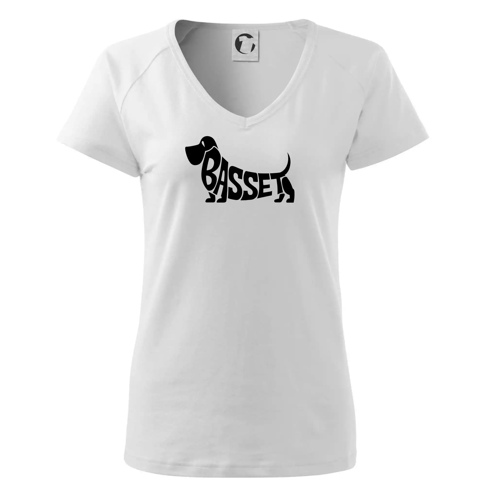 Basset nápis v těle