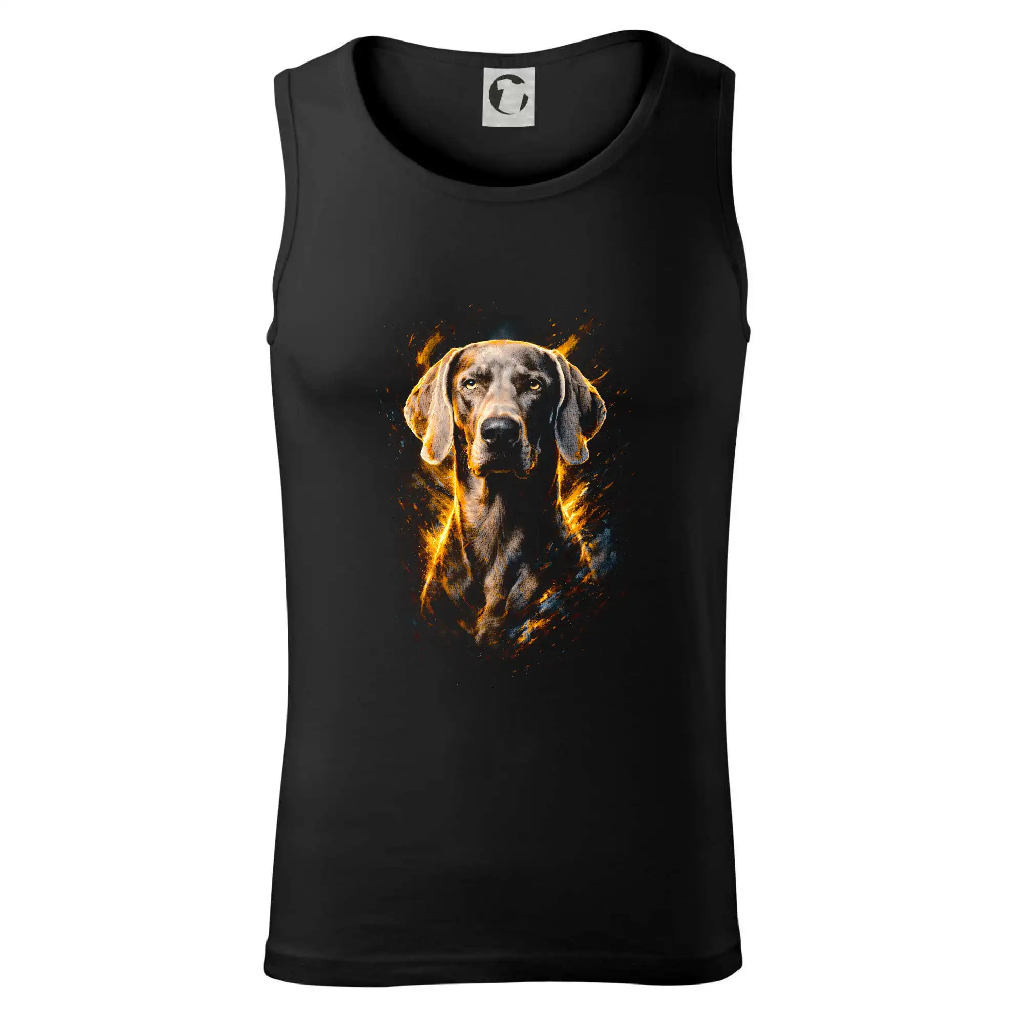 Obrázek polotón výmarský ohař hlava