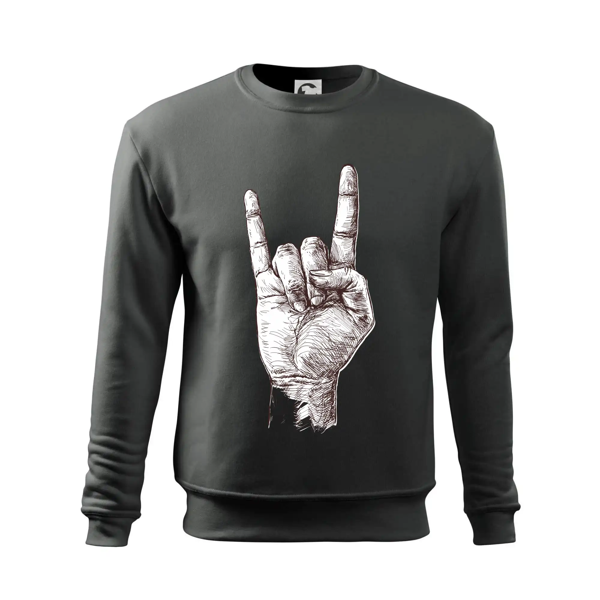 Rocková ruka kreslená