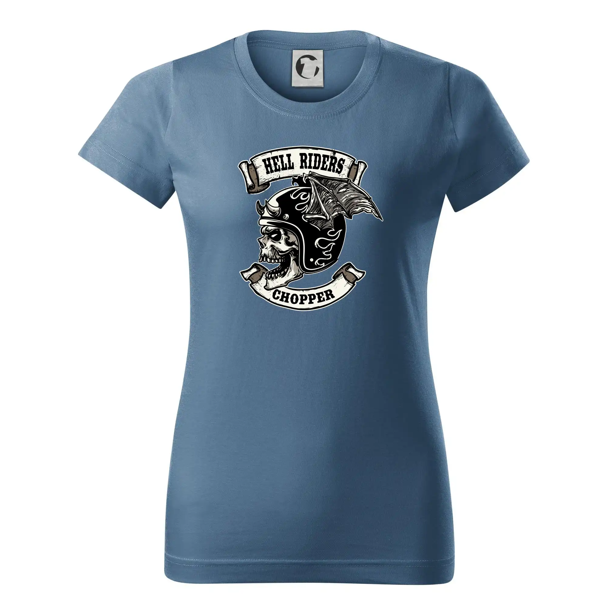 Chopper triko - Hell Riders Chopper - Dámske tričko basic - ľahko voľnejšie a dlhšie