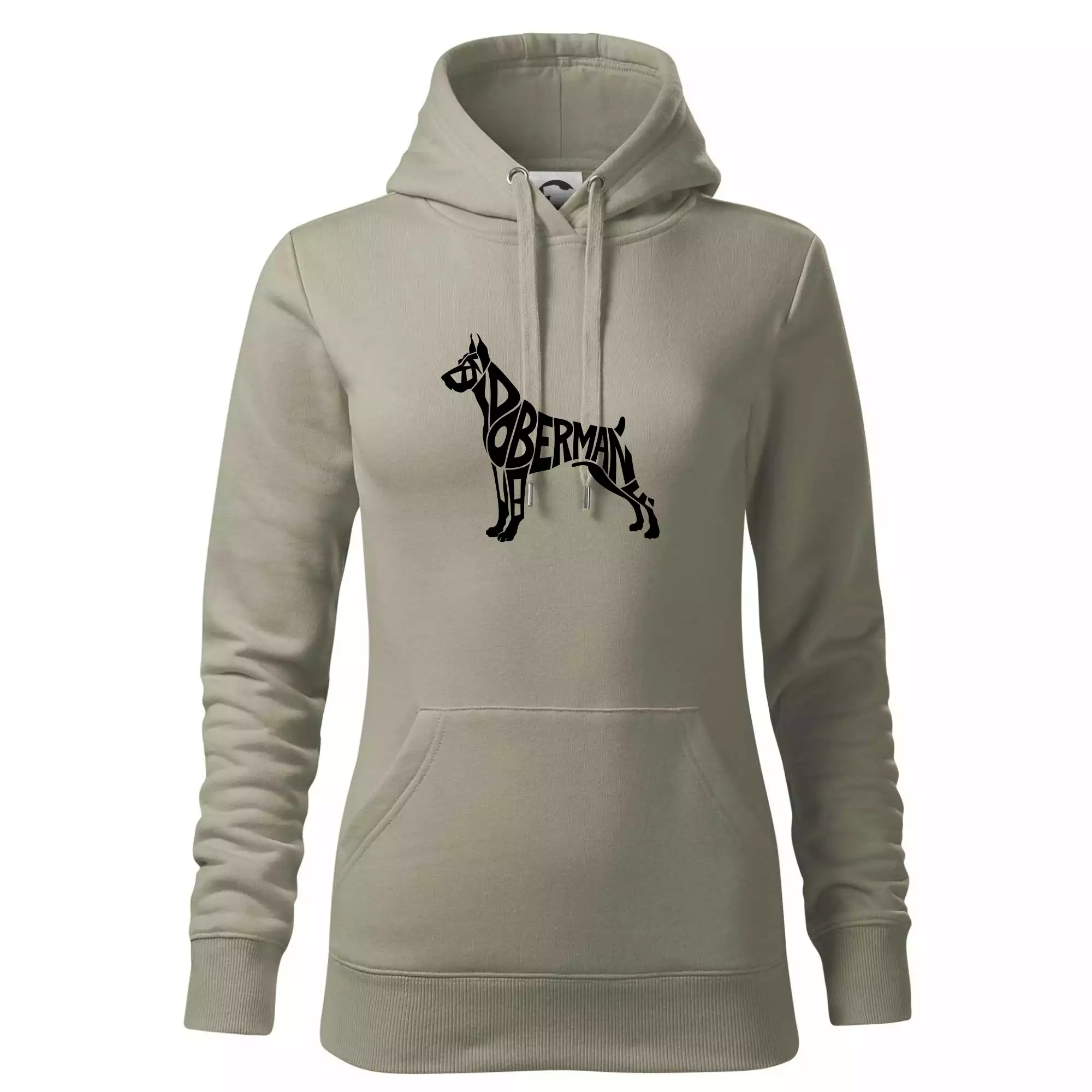 Doberman - nápis v tělě