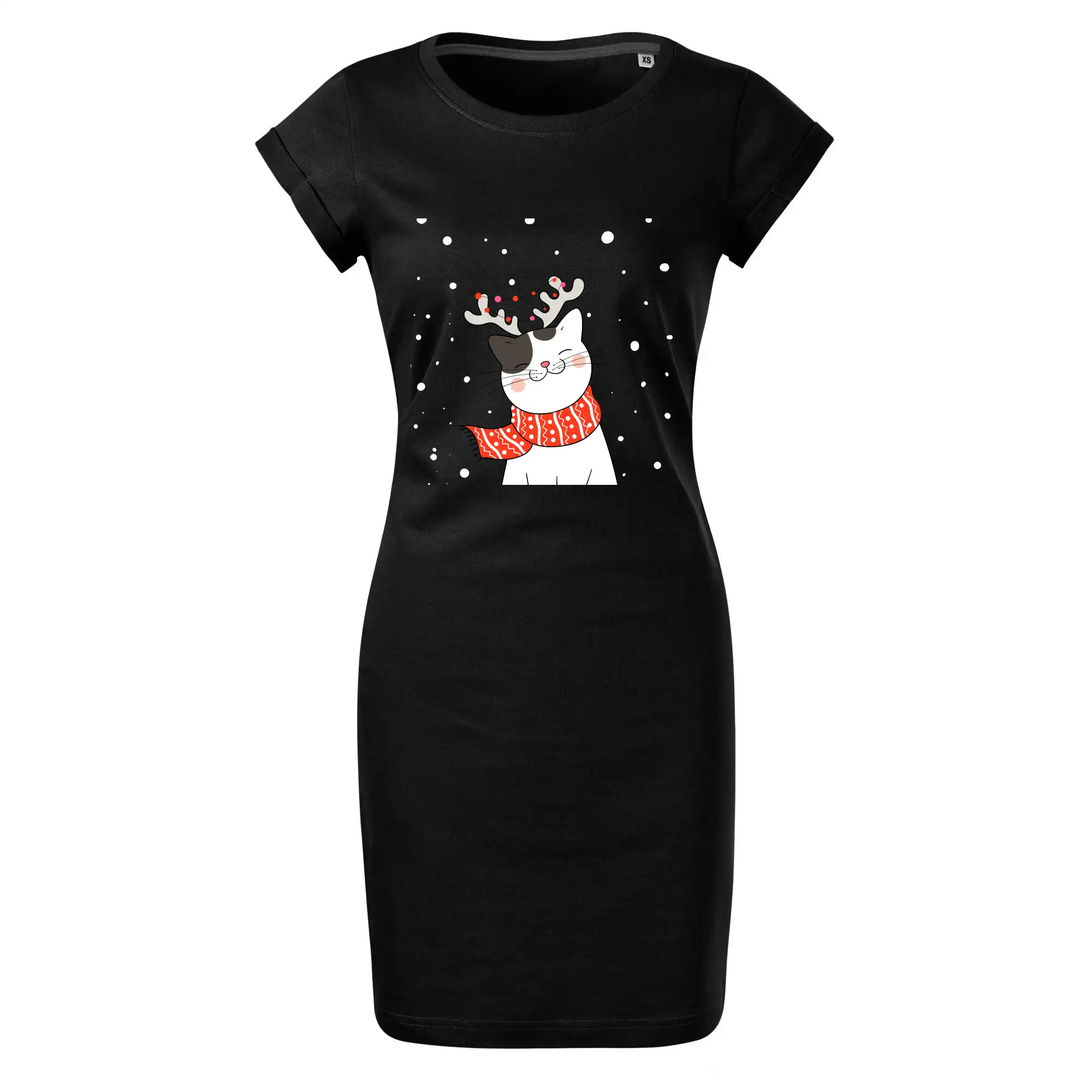 Kočka se sobími rohy