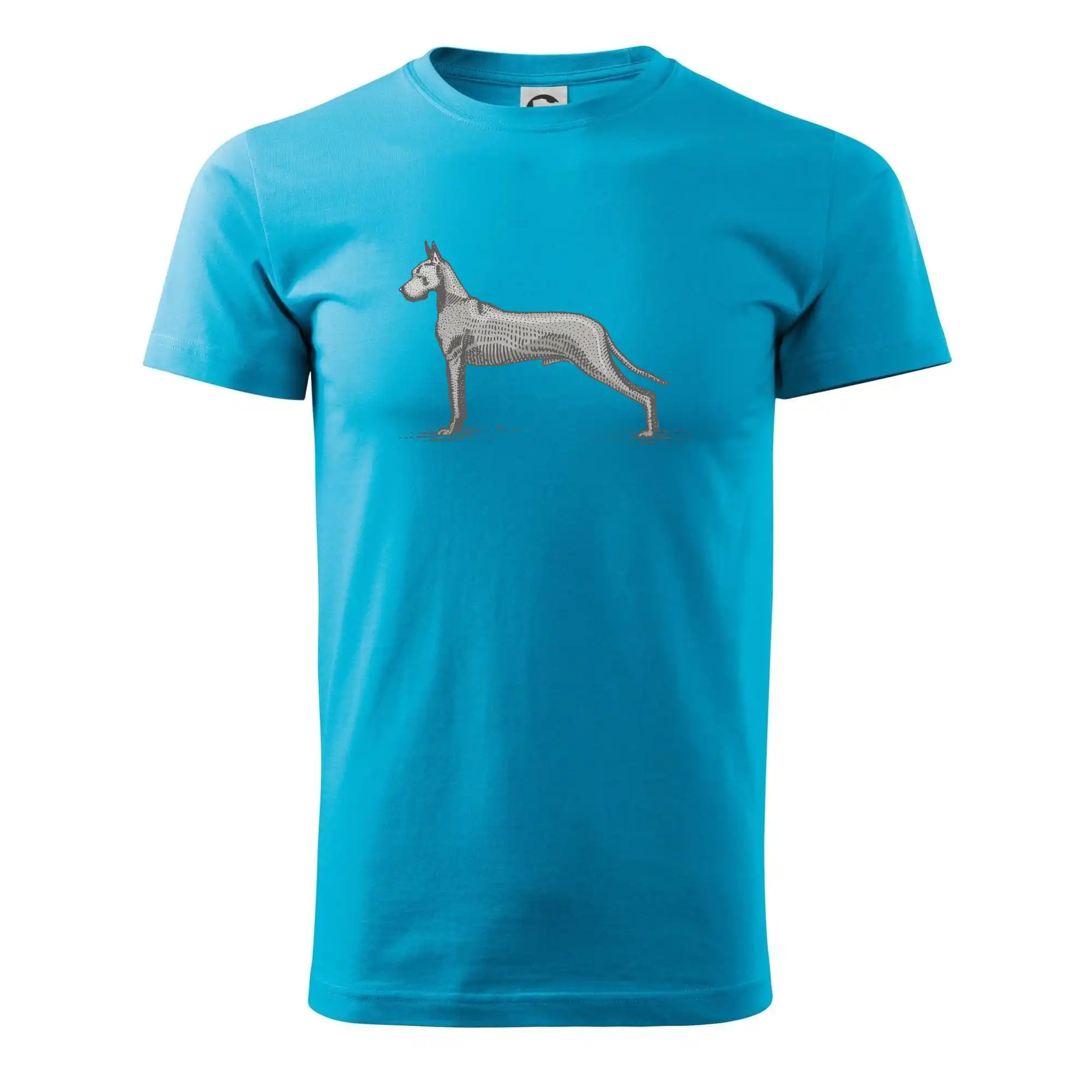 Ostatné psie plemená - Vintage Great dane - Pánske tričko nižšej gramáže