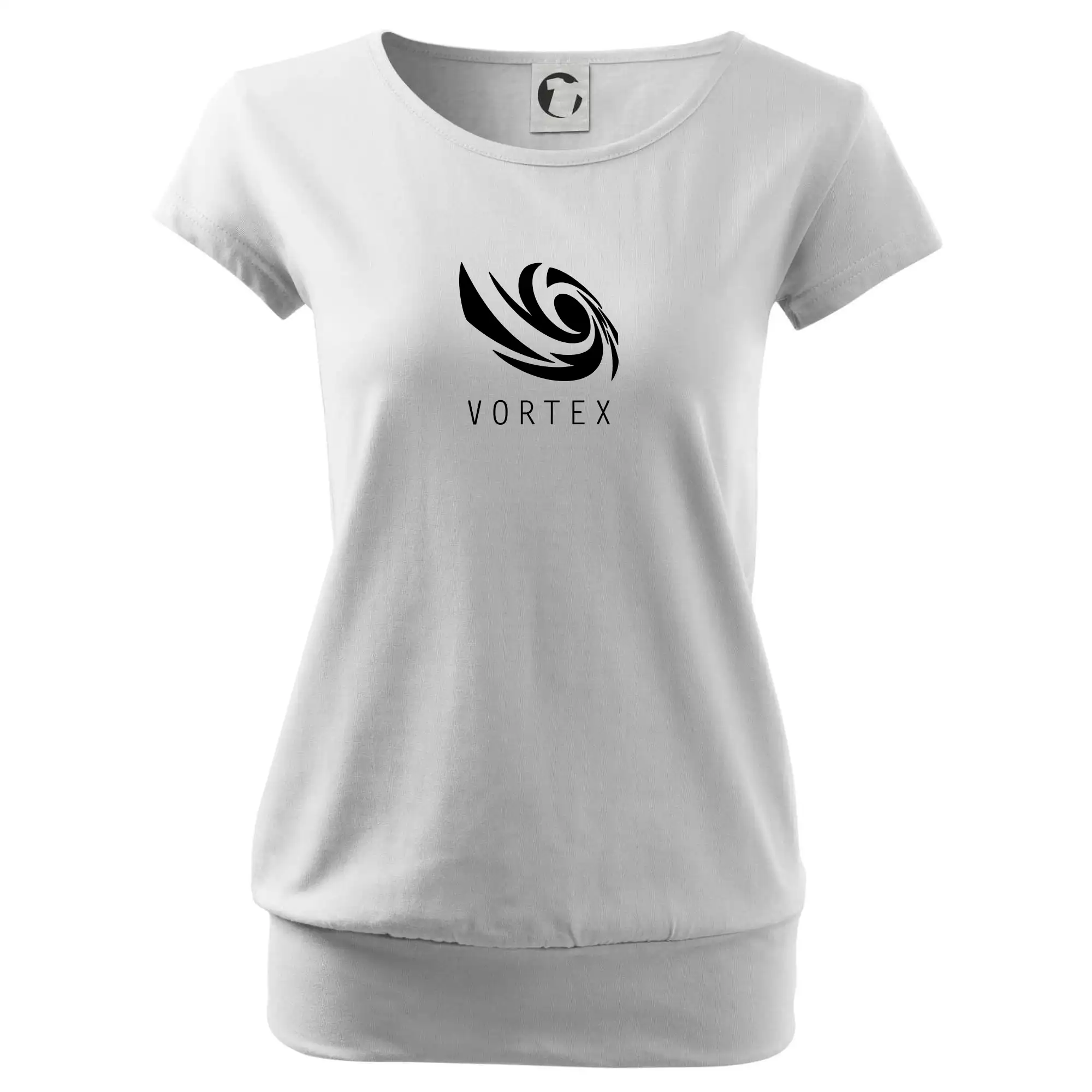 Tričká, mikiny a šiltovky pre Youtubery - Vortex logo jednofarebné - Voľné tričko city