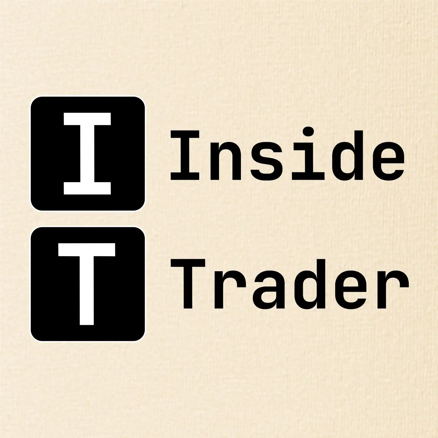 IT Nápis Inside Trader