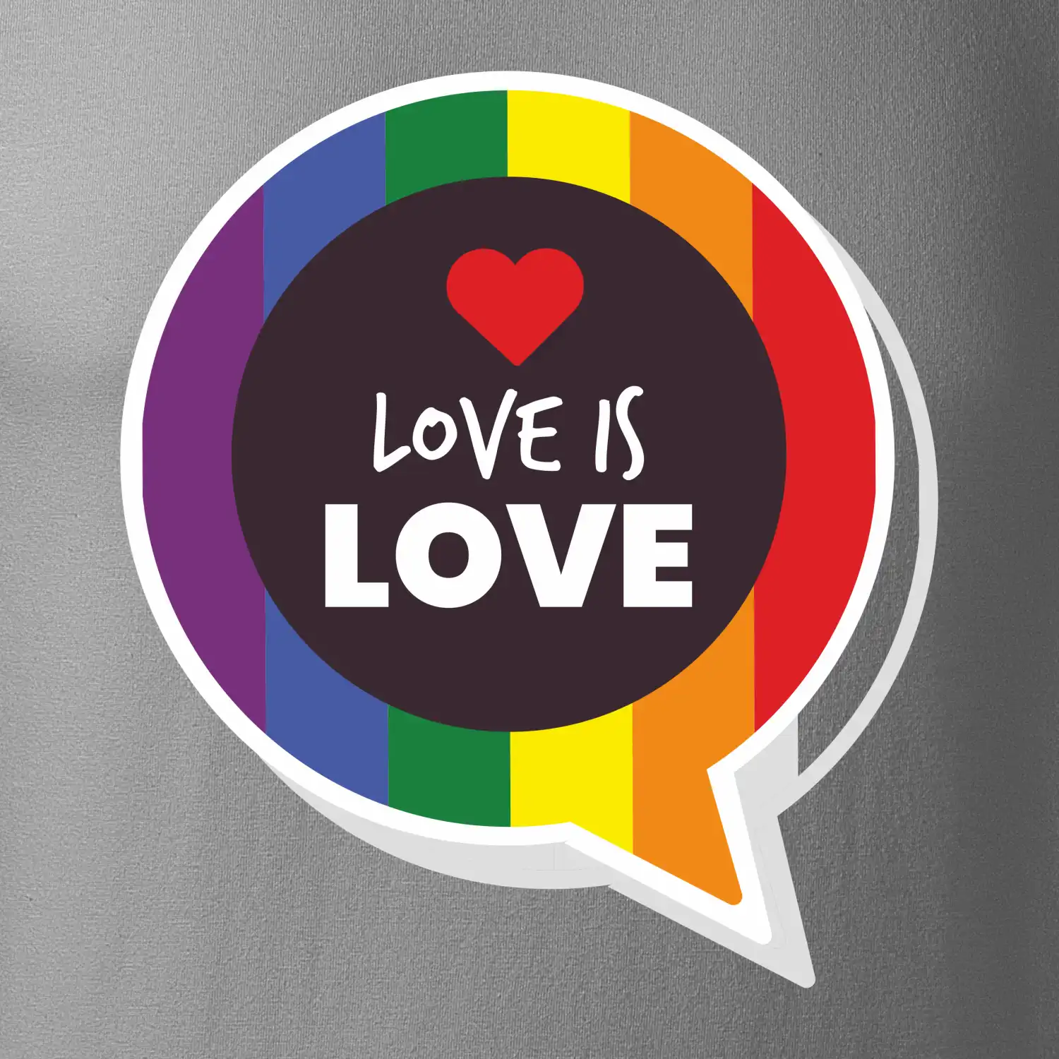 Love is love bublina