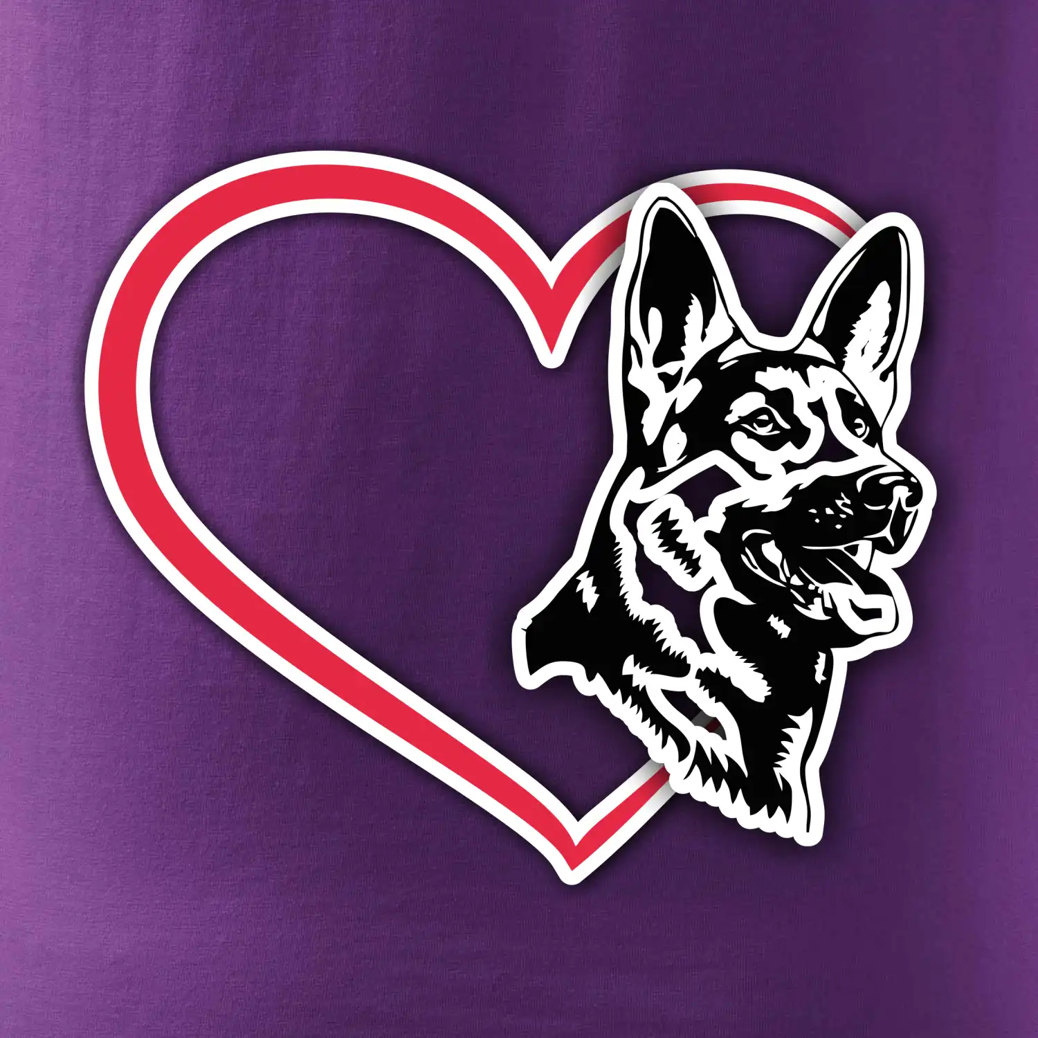 Německý ovčák v srdci