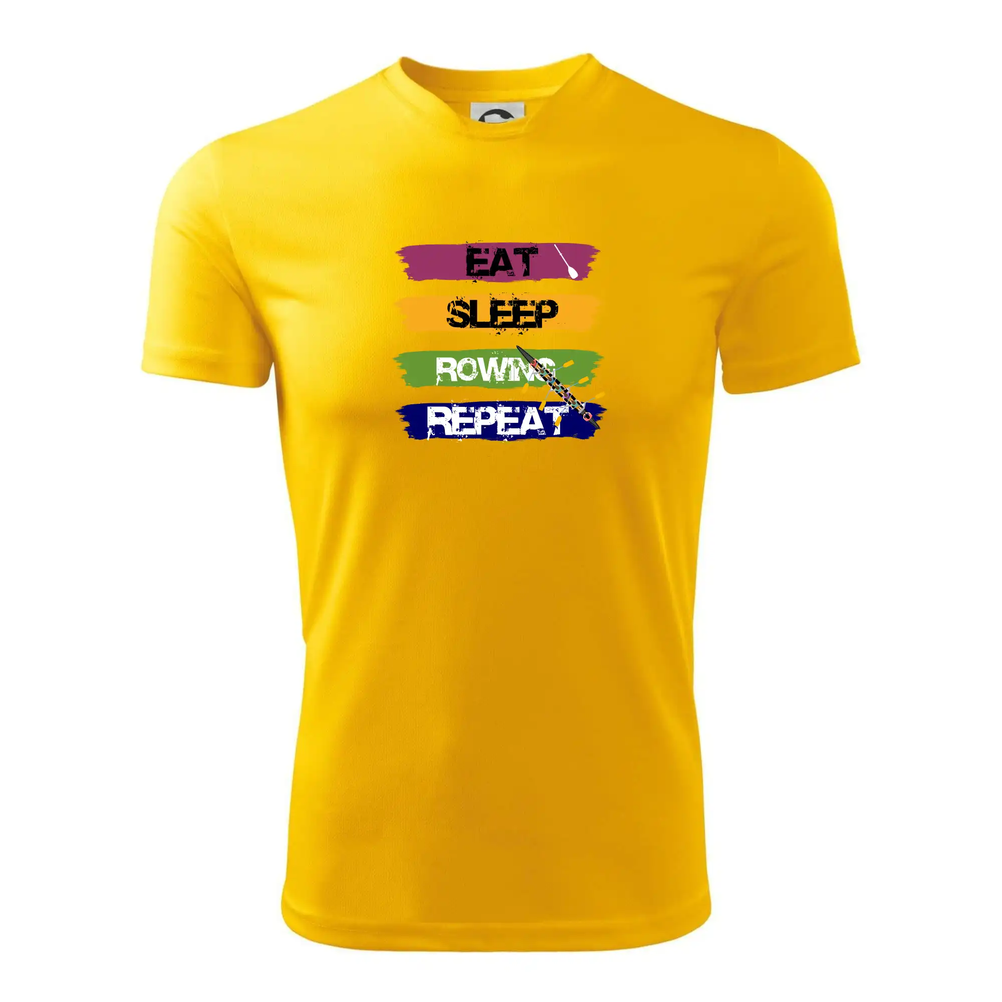 Eat sleep rowing repeat barevné