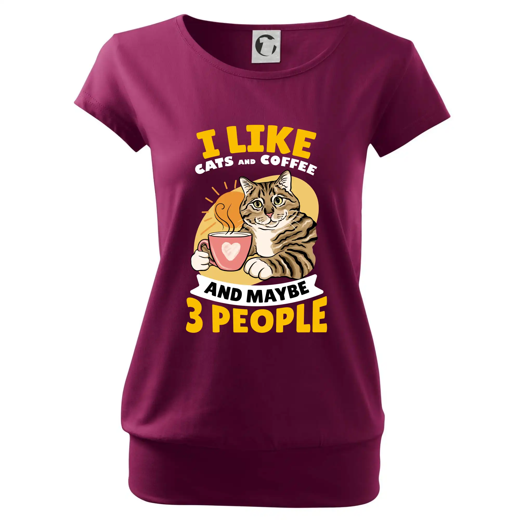 I like cats and coffee and maybe 3 people