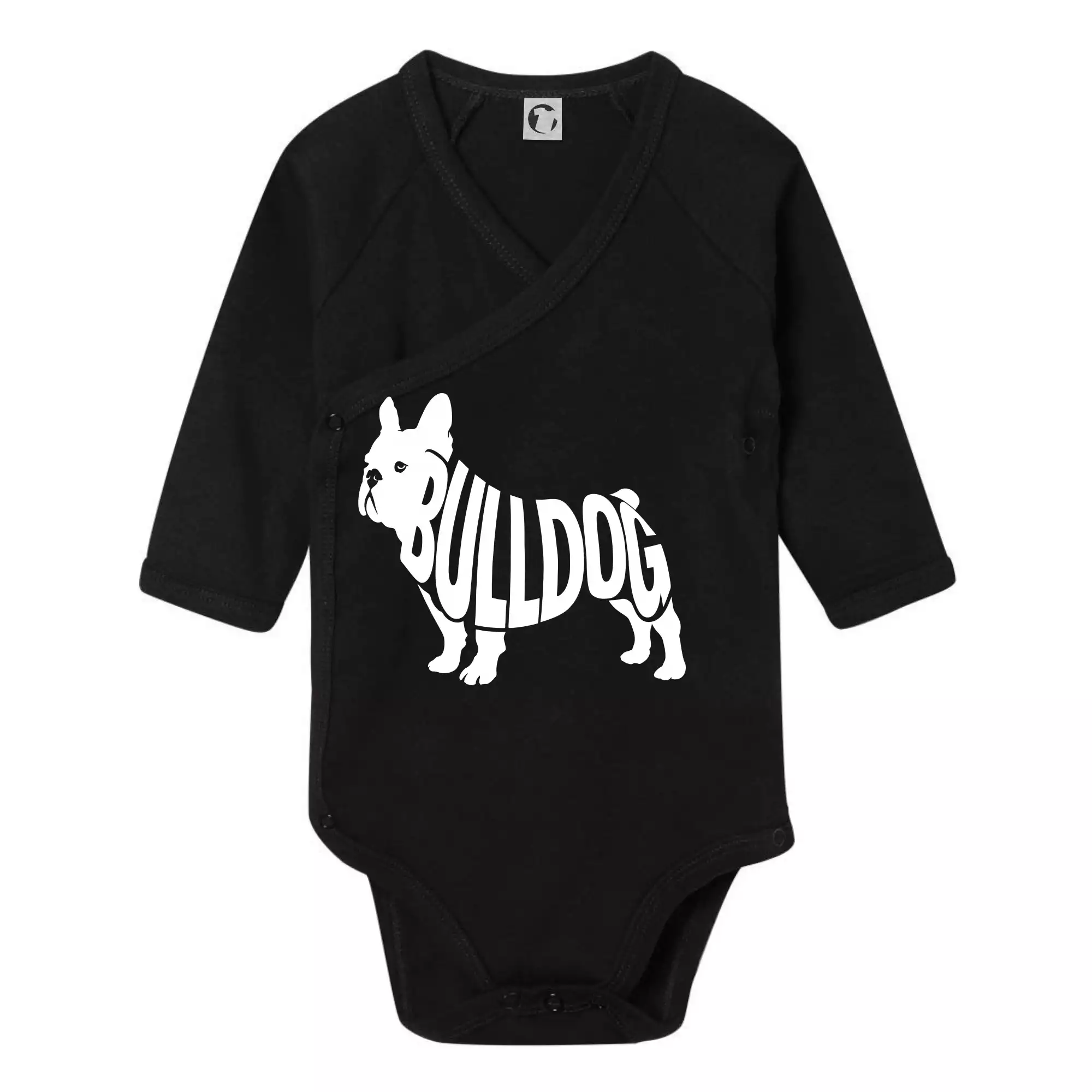 Bulldog  nápis v těle