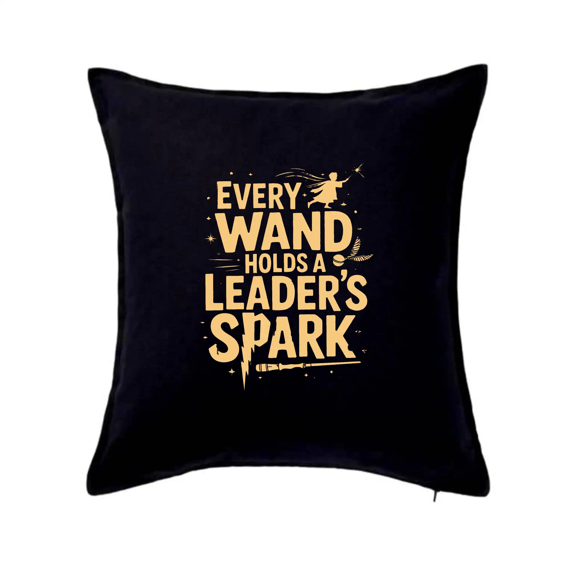 Filmové tričká - Every wand holds a leader’s spark - Vankúš 50x50