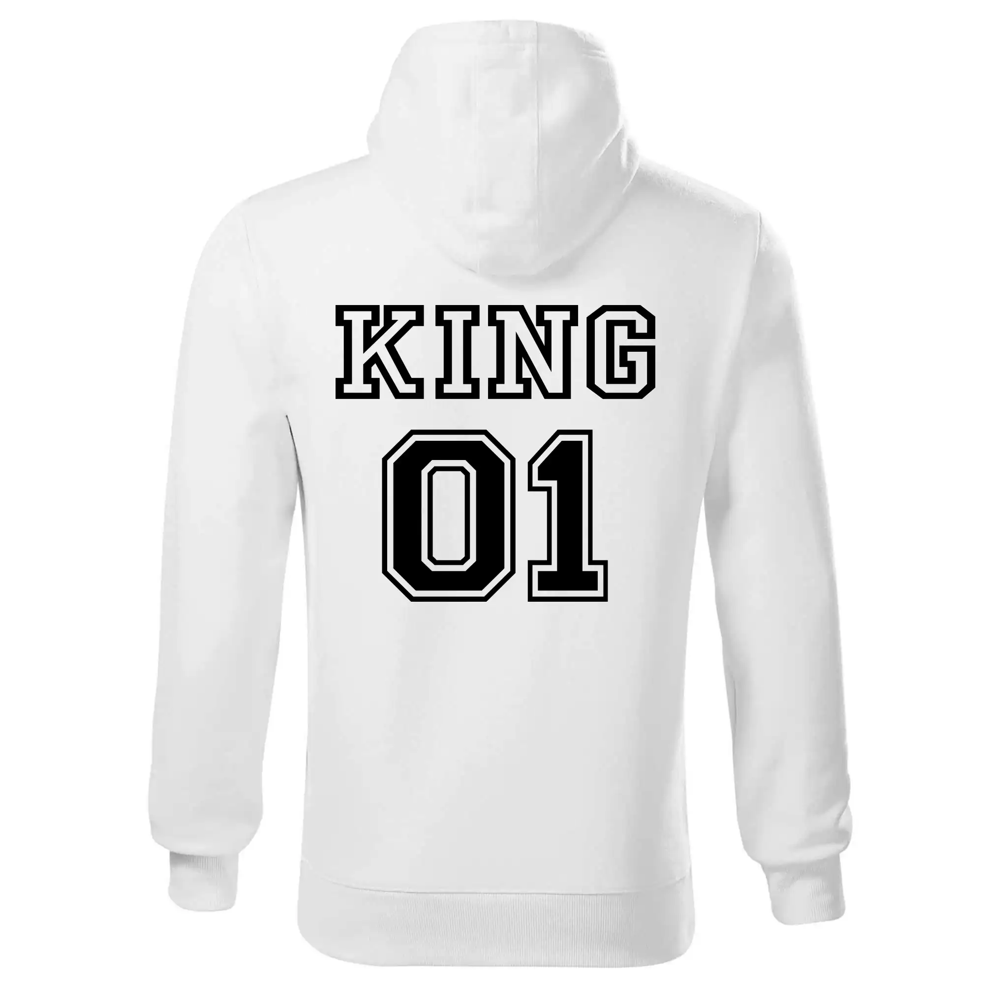 King - Queen - 01 dres (čiernobiela)
