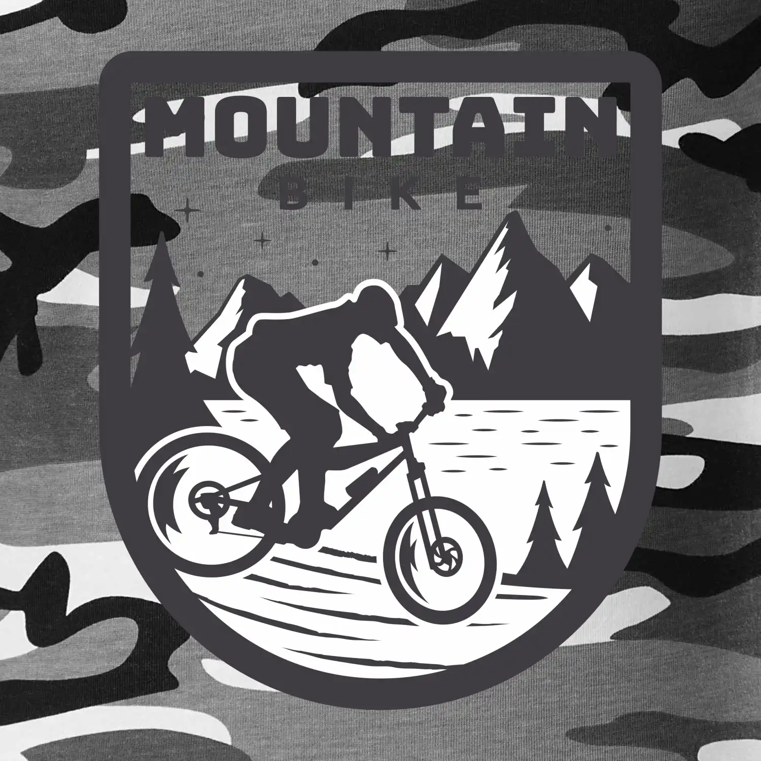 MTB mountain bike logo prsa zaoblené