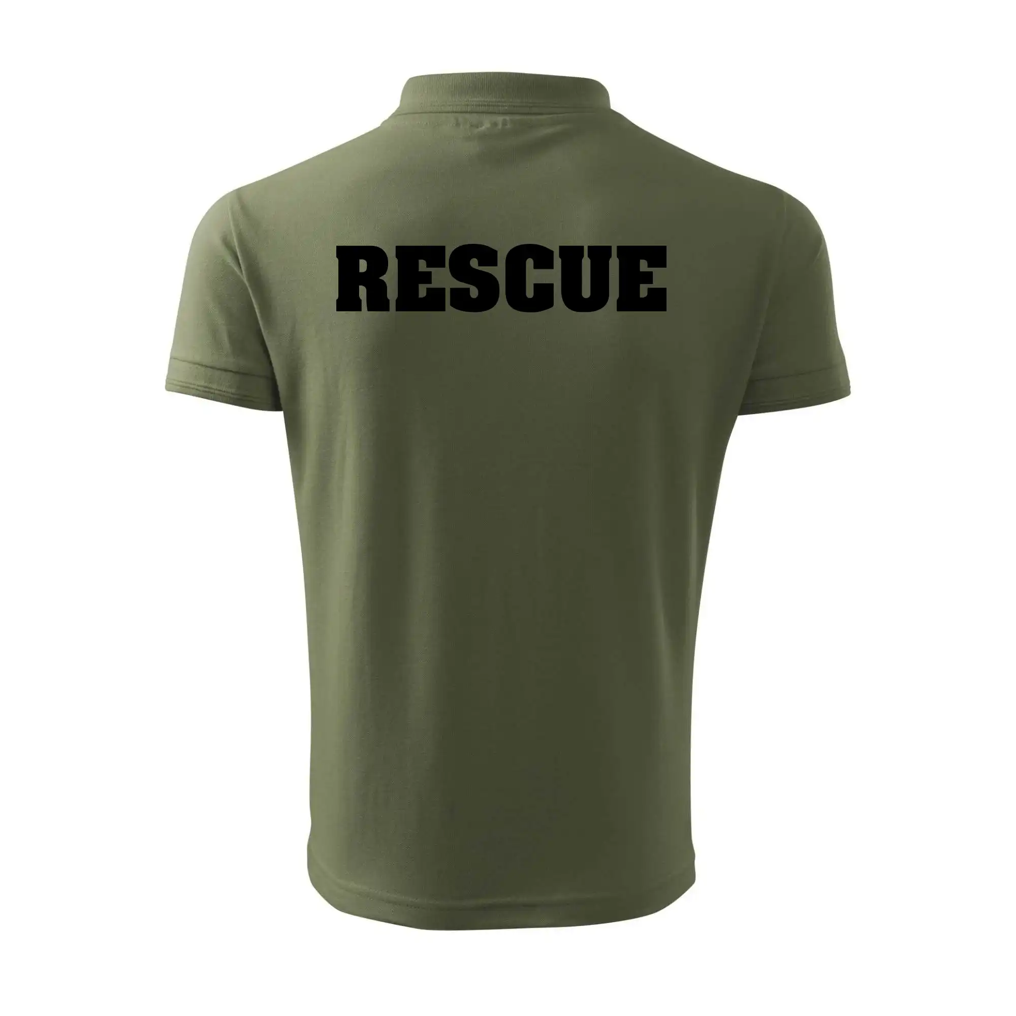 Rescue - Hviezda na prsníku + nápis na chrbte