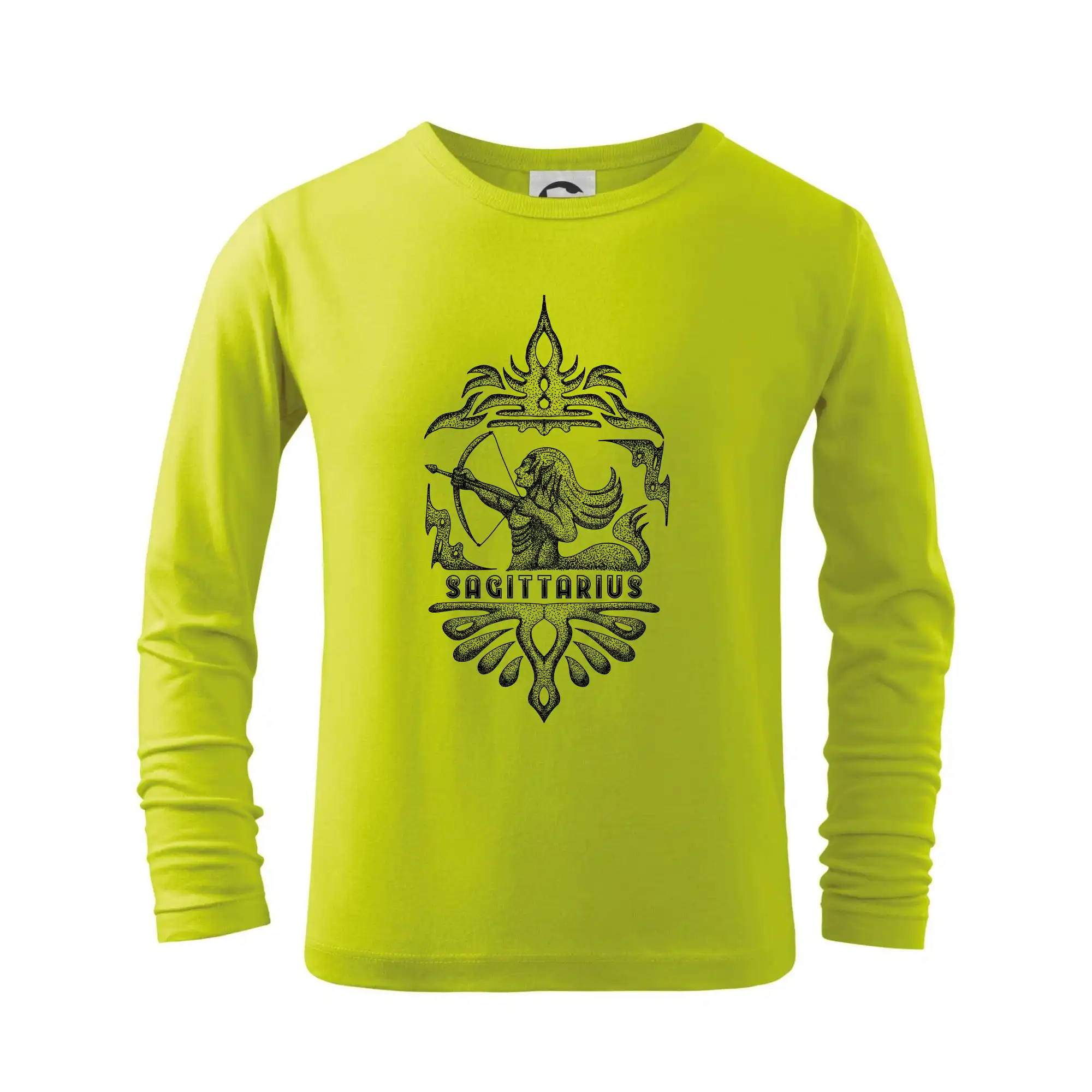 Tričká strelec - Sagittarius - vintage - Tričko detské Long Sleeve