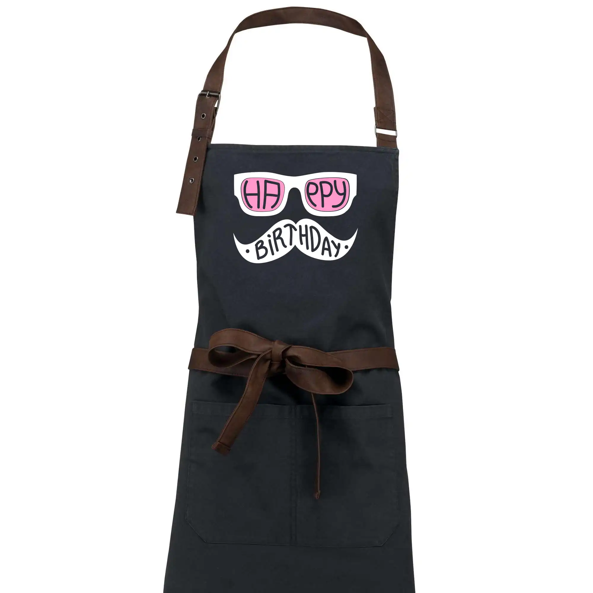 Tričká k narodeninám - Mustache narozeniny - okuliare - Zástera Vintage