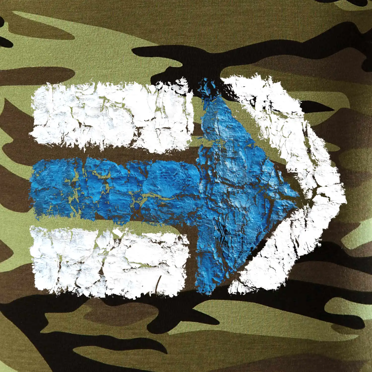 Párová turistická značka modrá