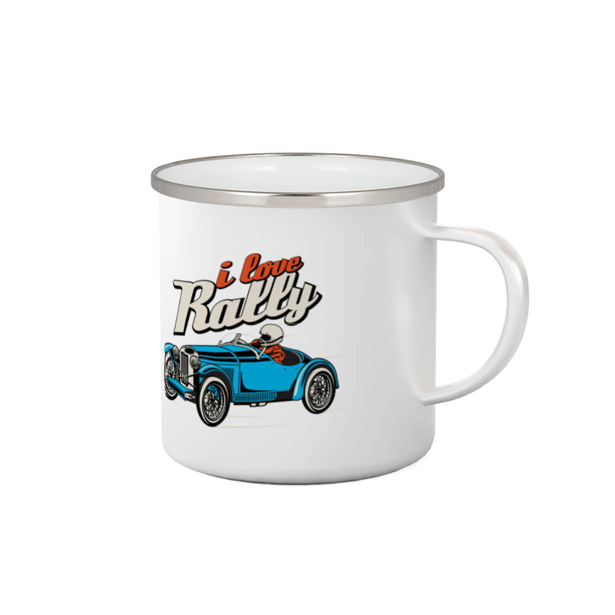Auto tričká - I Love Rally - Plecháčik