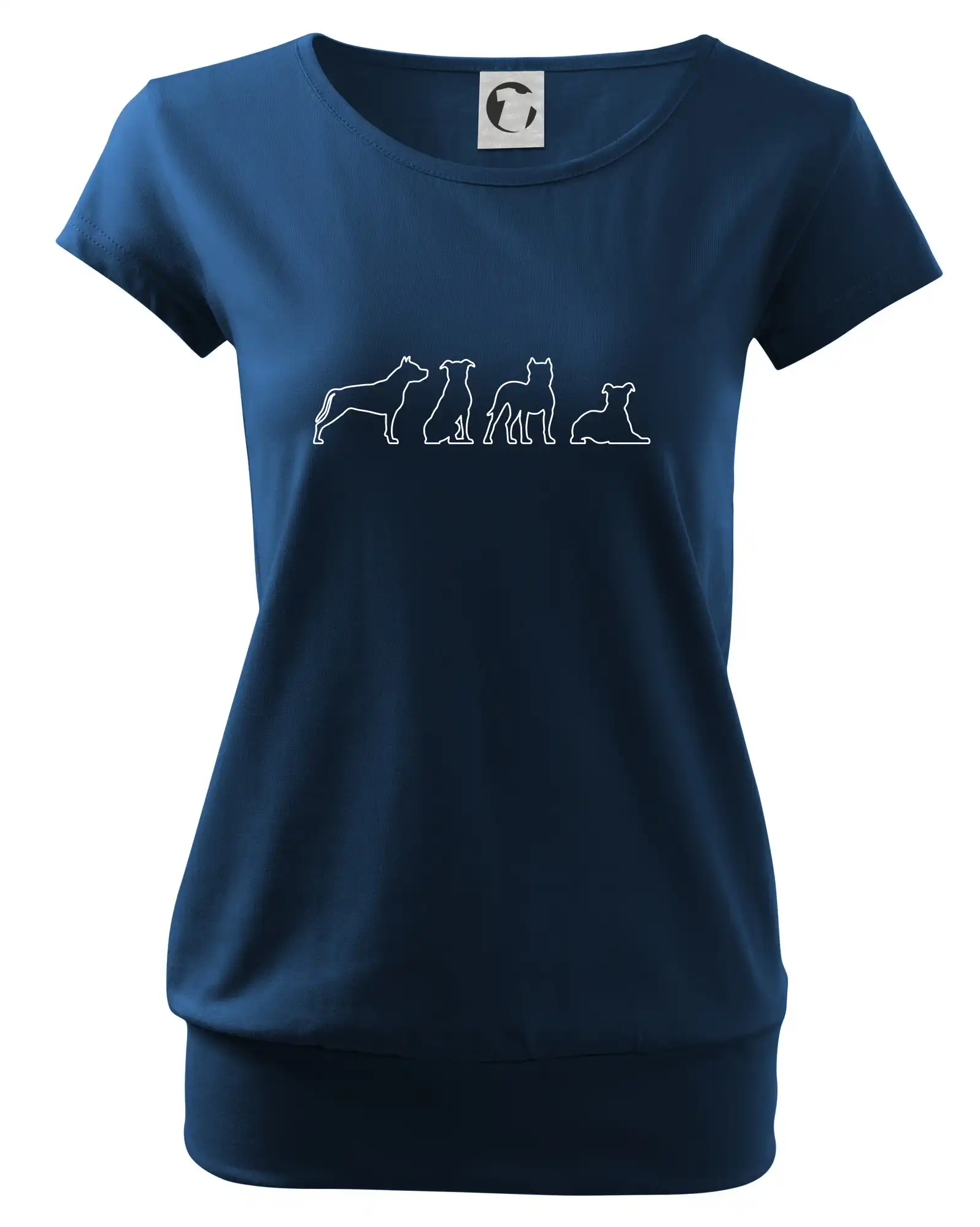 Americký stafordširský teriér v různých pozicích