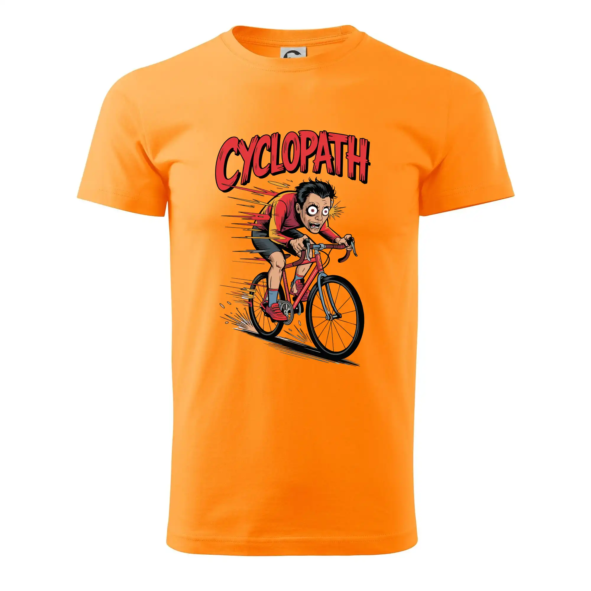 Tričko ako darček pre cyklistu - Cyclopat karikatúra - Klasické pánske tričko vyššej gramáže