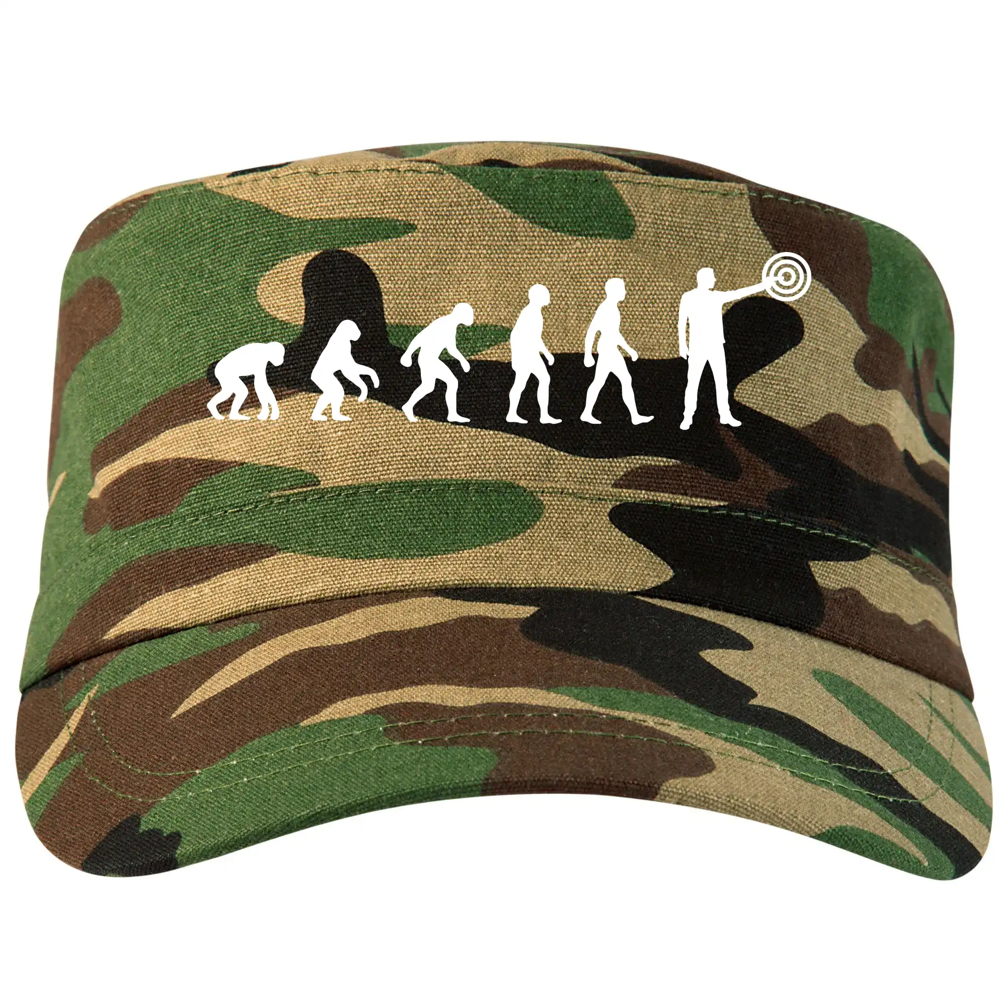 Evolúcia strelec terč - Šiltovka CAMO