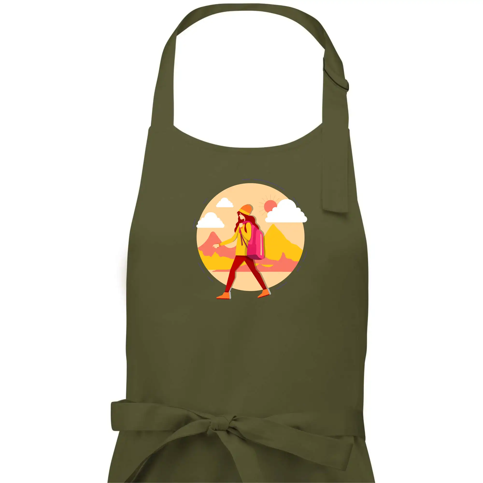 Farebný párový motív na hory