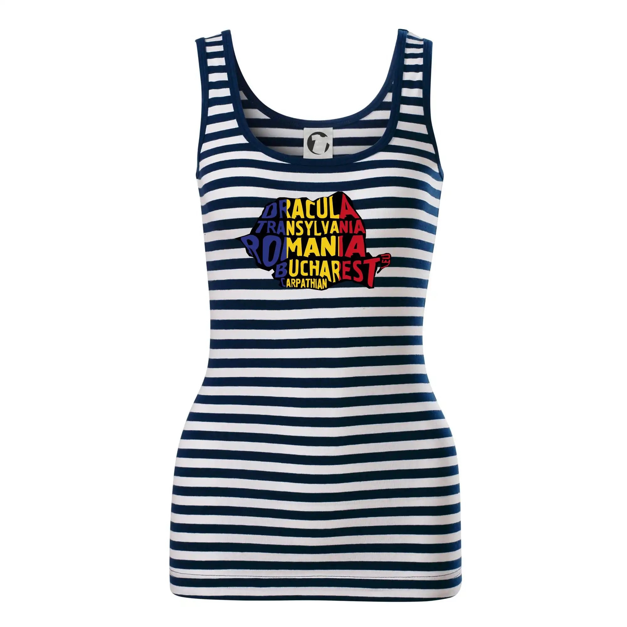 Ostatné mestá / miesta - Mapy - názvy miest - Rumunsko - Sailor tielko na vodu