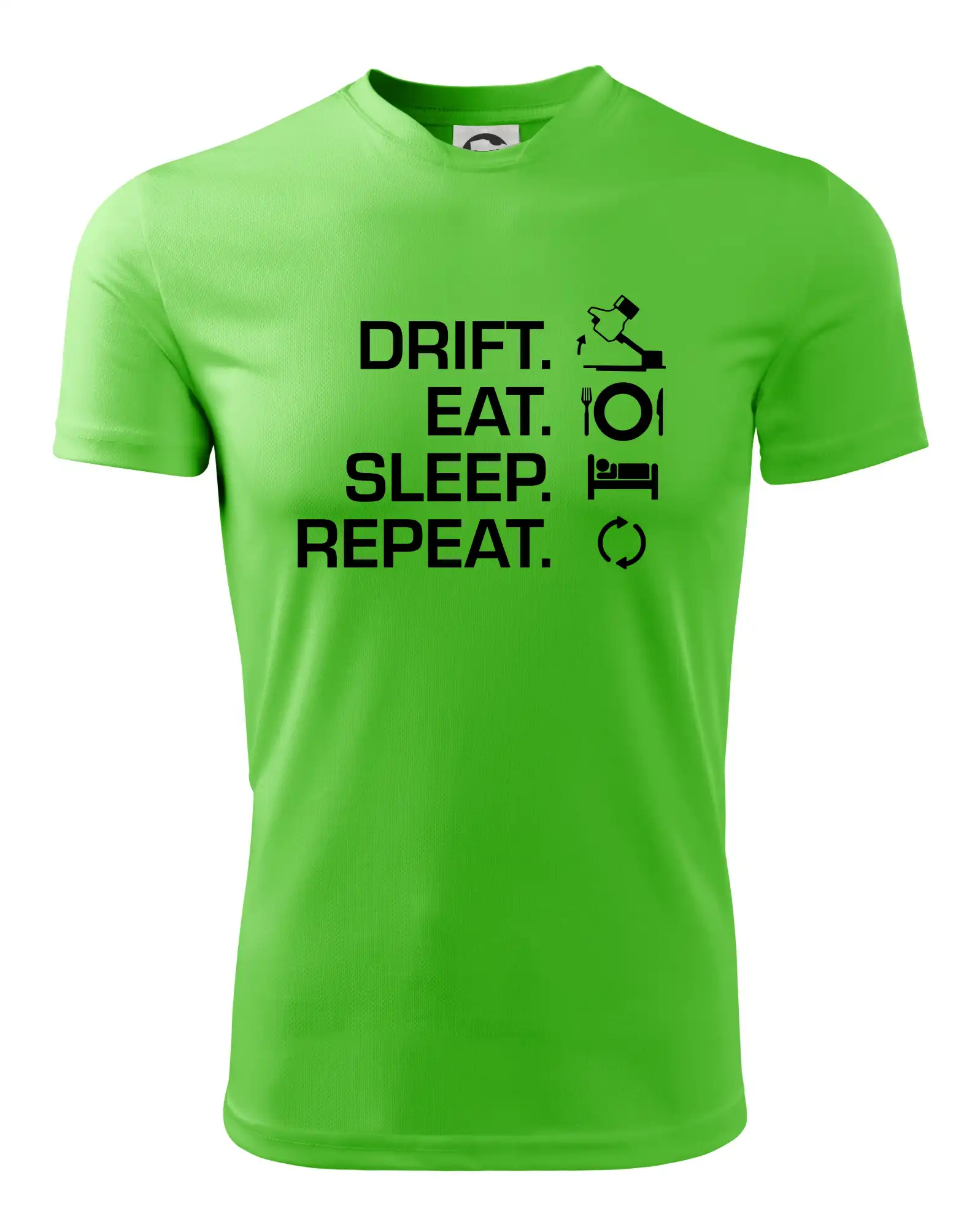 Auto tričká - Drift Eat Sleep Repeat - Detské tričko športové