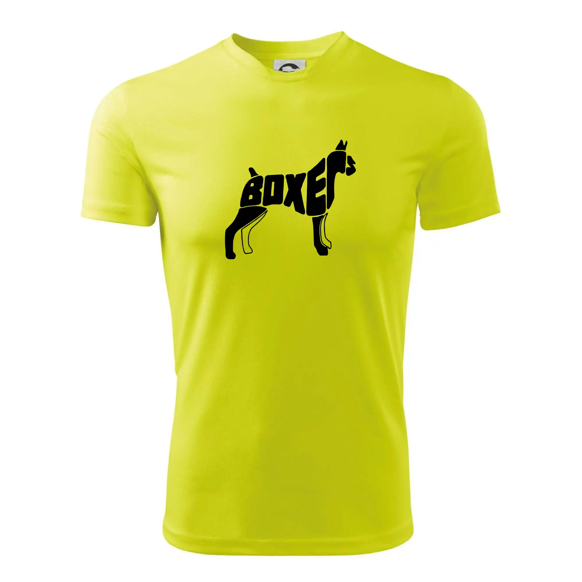 Ostatné psie plemená - Boxer nápis v tele - Pánske tričko Fantasy športové