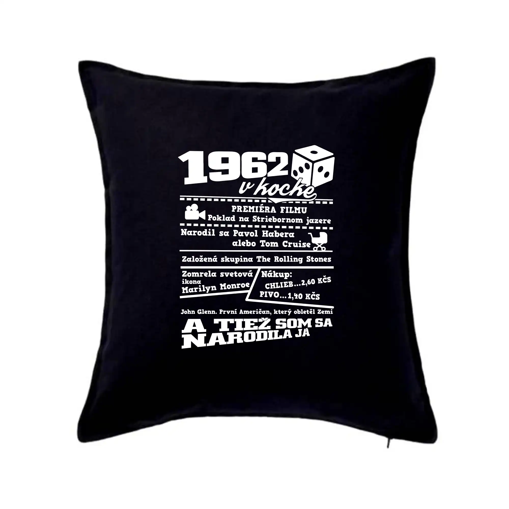 1962 v kocke - Vankúš 50x50