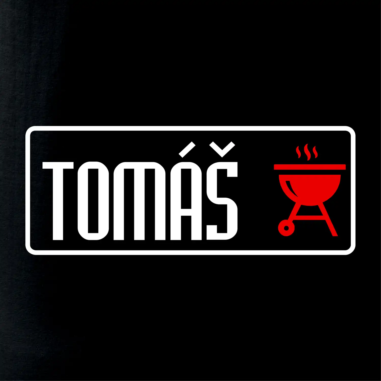 Zástera na grilovanie s vlastným menom